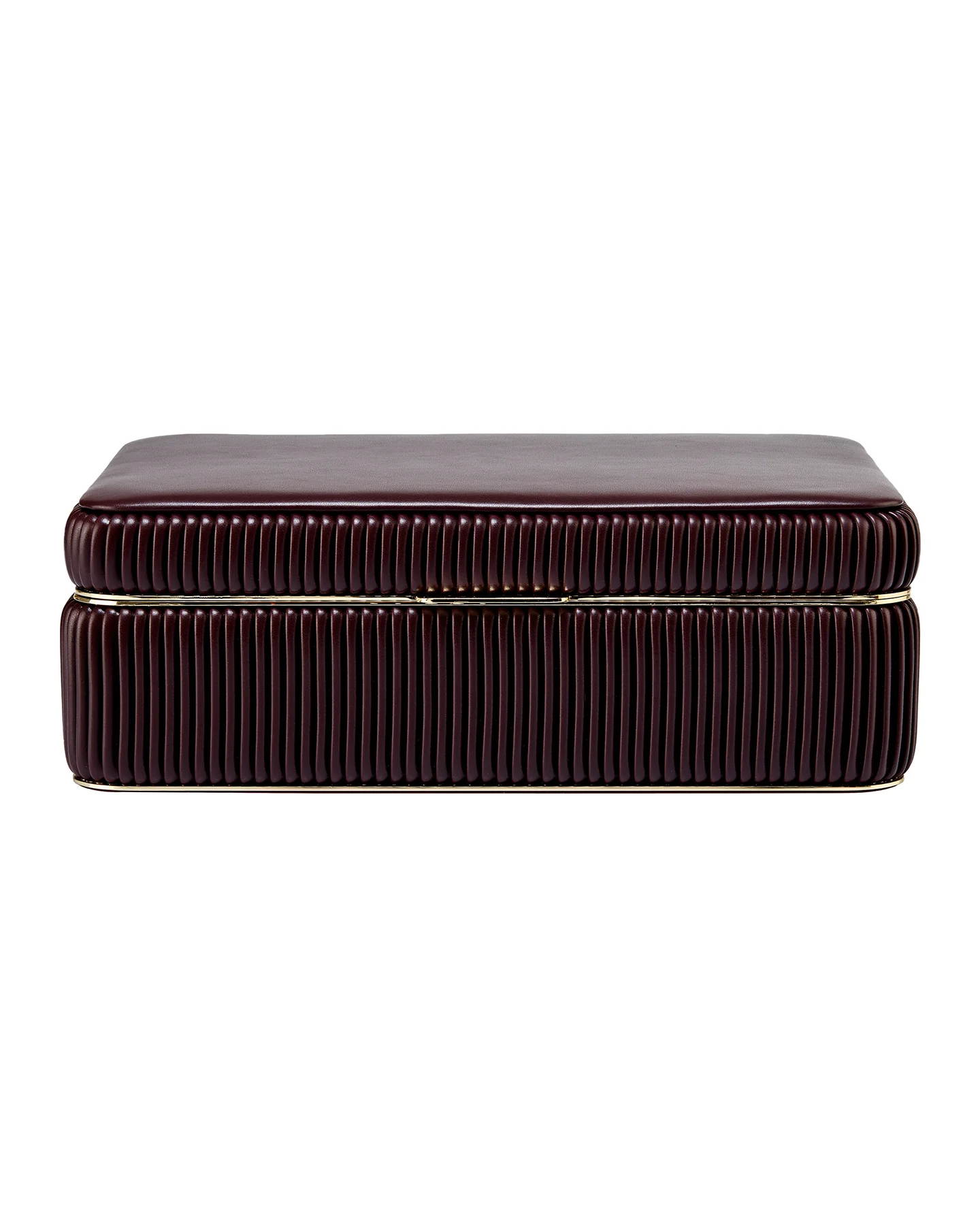 Wolf Bella Medium Jewellery Box Bordeaux