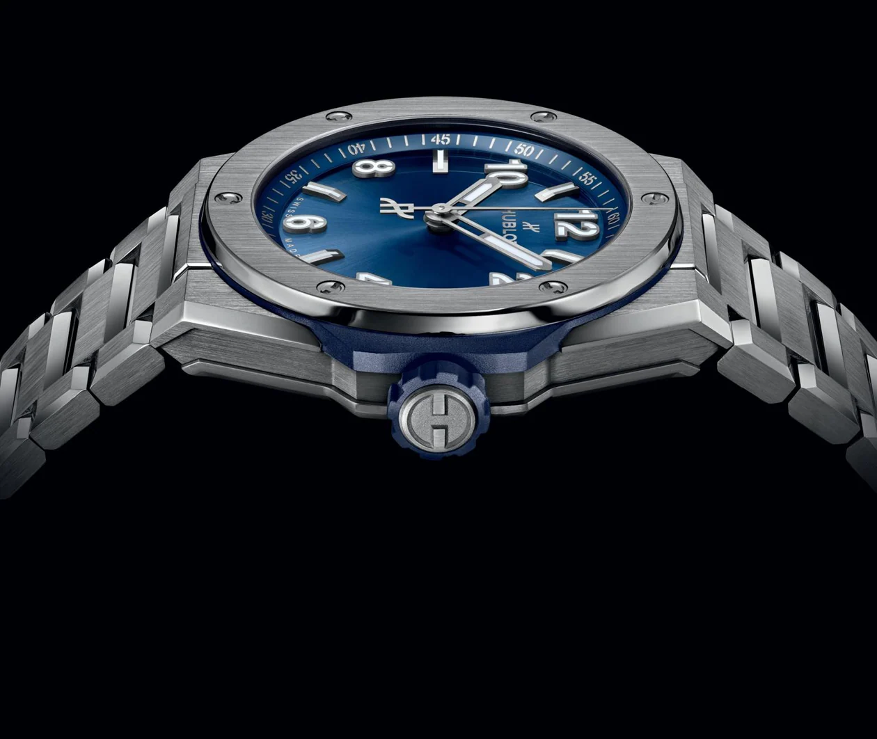 Big Bang Integrated Time Only Titanium Blue 38mm - Image 2