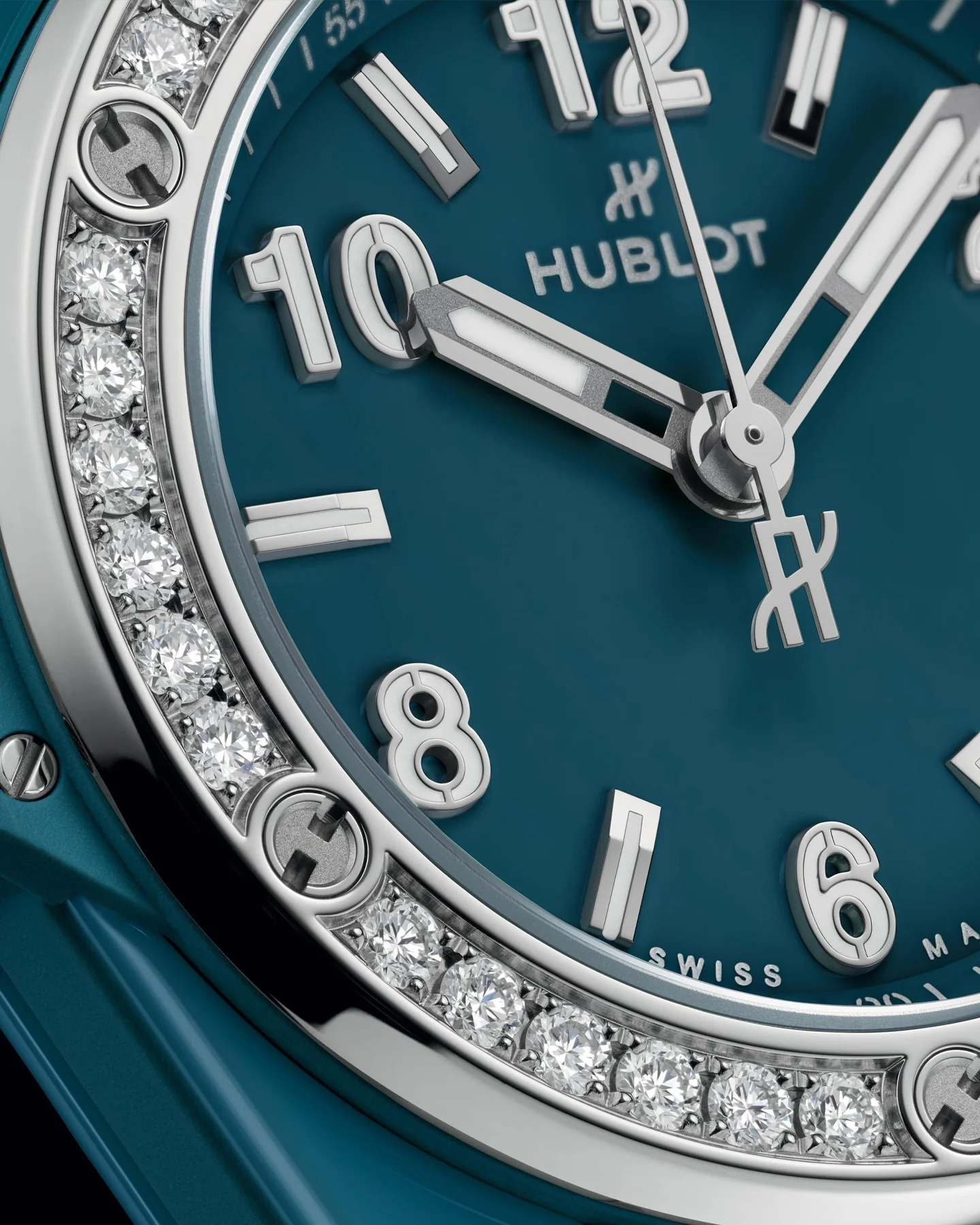 Big Bang One Click Petrol Blue Ceramic Diamonds - Image 3