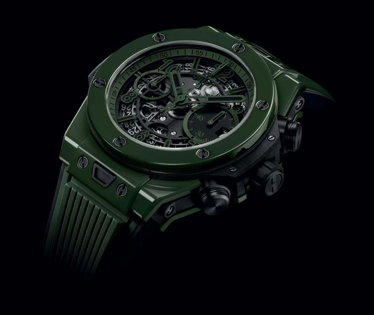 Big Bang Unico Dark Green Ceramic 42mm - Image 4