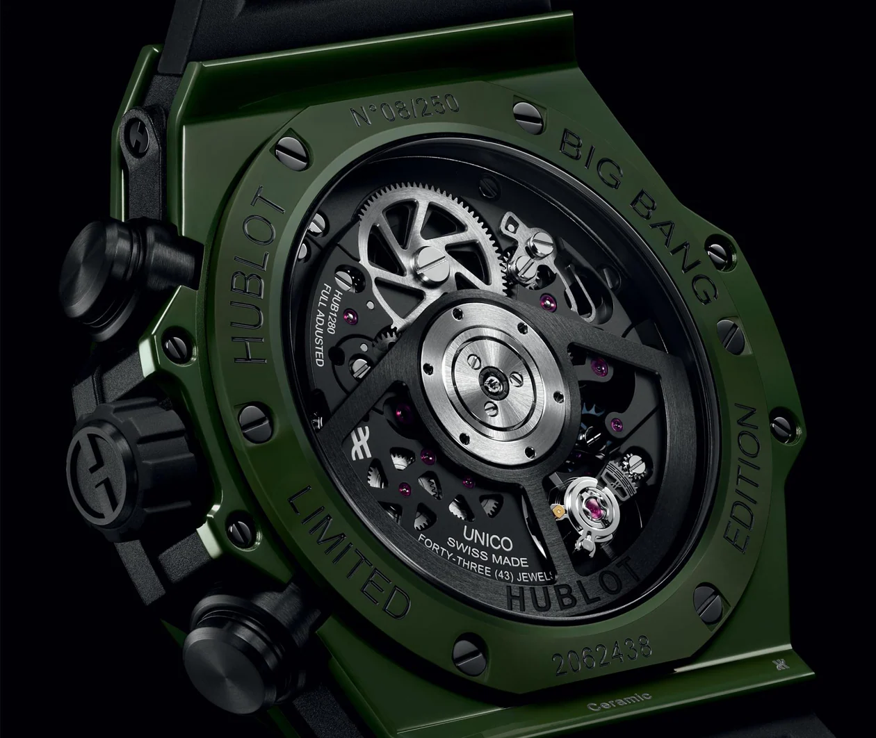 Big Bang Unico Dark Green Ceramic 42mm - Image 7