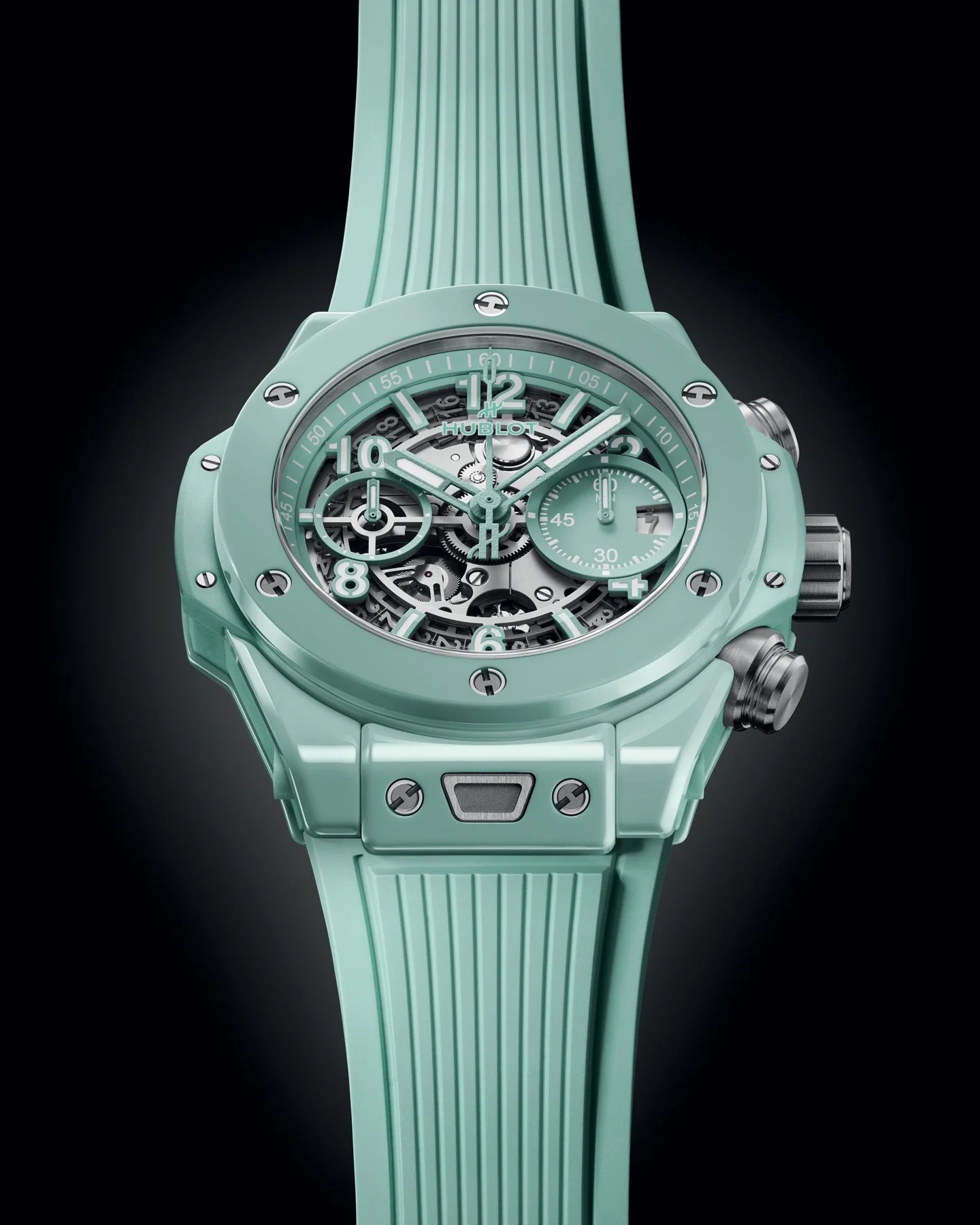 Big Bang Unico Mint Green Ceramic - Image 4