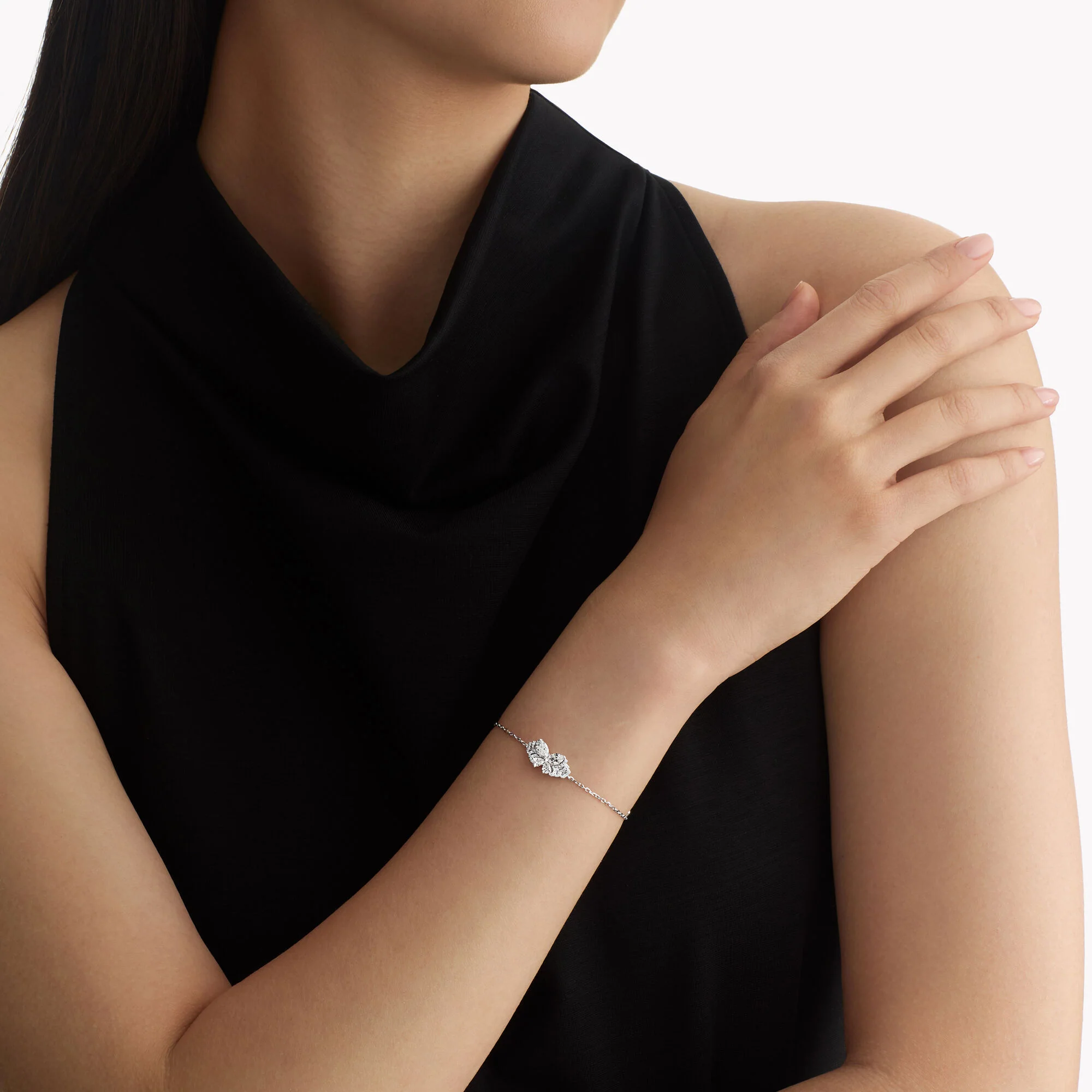 Butterfly Diamond Bracelet - Image 2