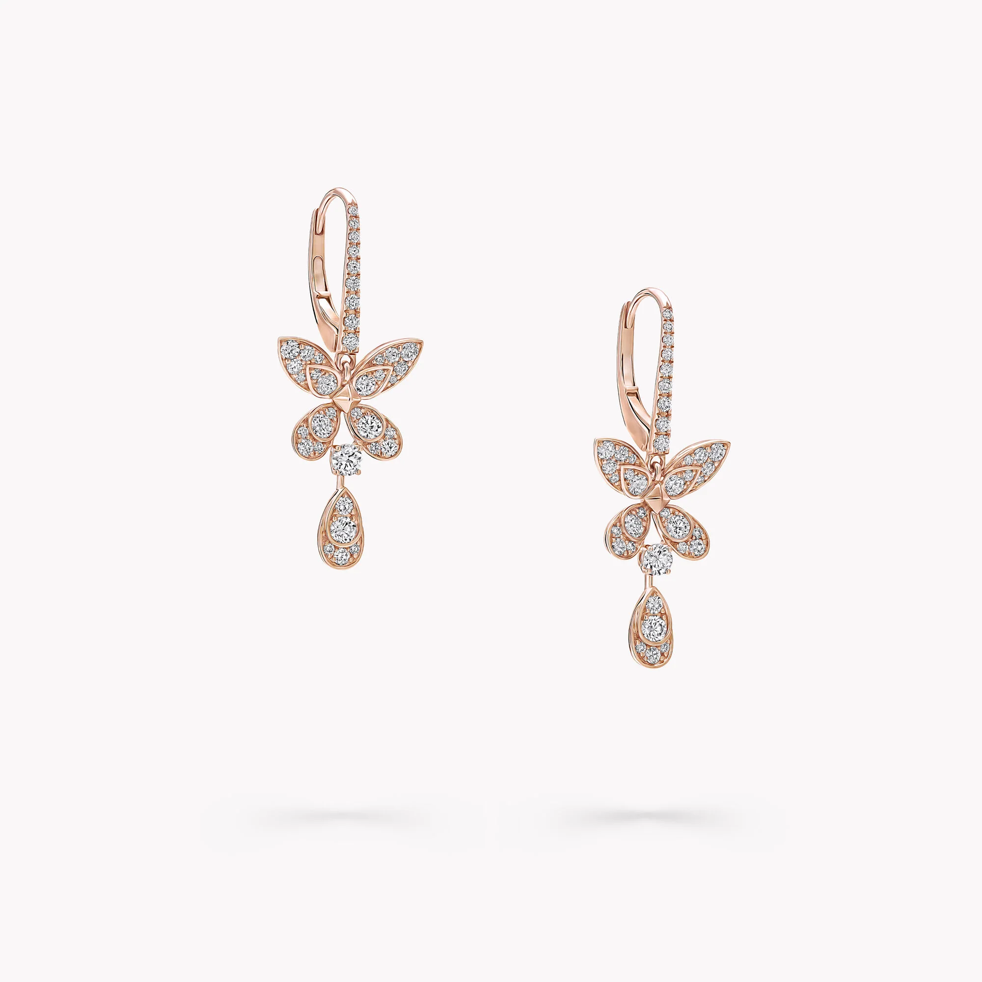 Butterfly Diamond Earrings - Image 2
