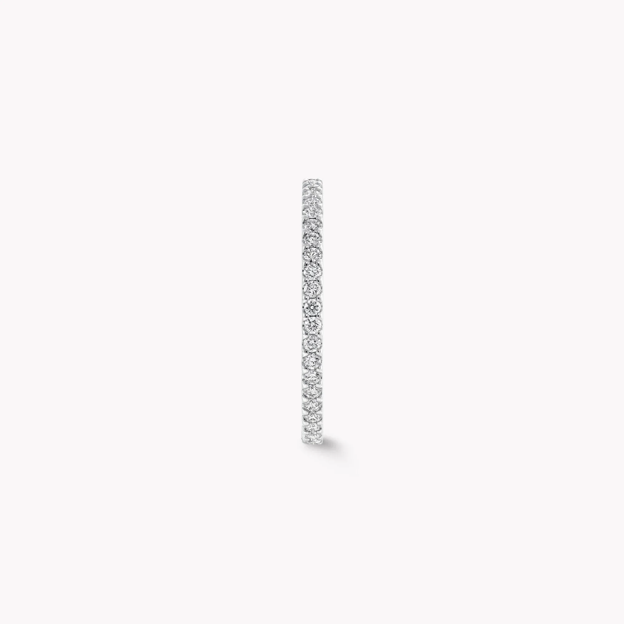 Castle Set Round Diamond Wedding Band - Image 4