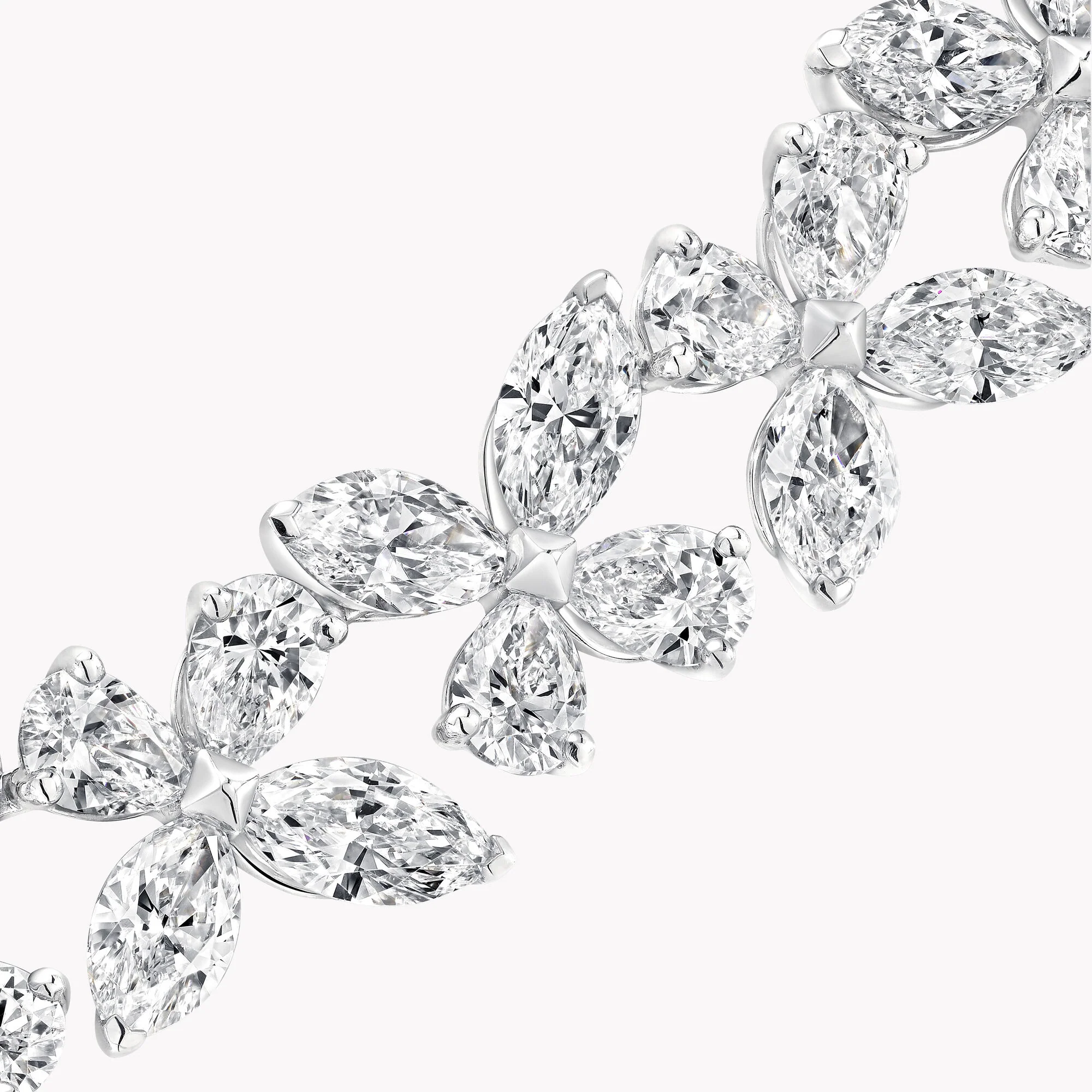 Classic Butterfly Diamond Necklace - Image 3