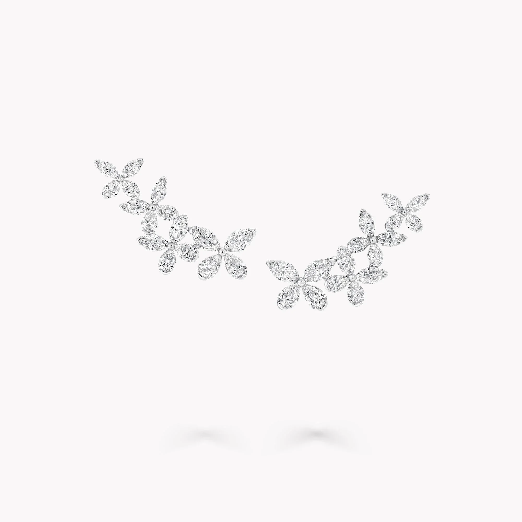 Classic Butterfly Petite Diamond Ear Climber