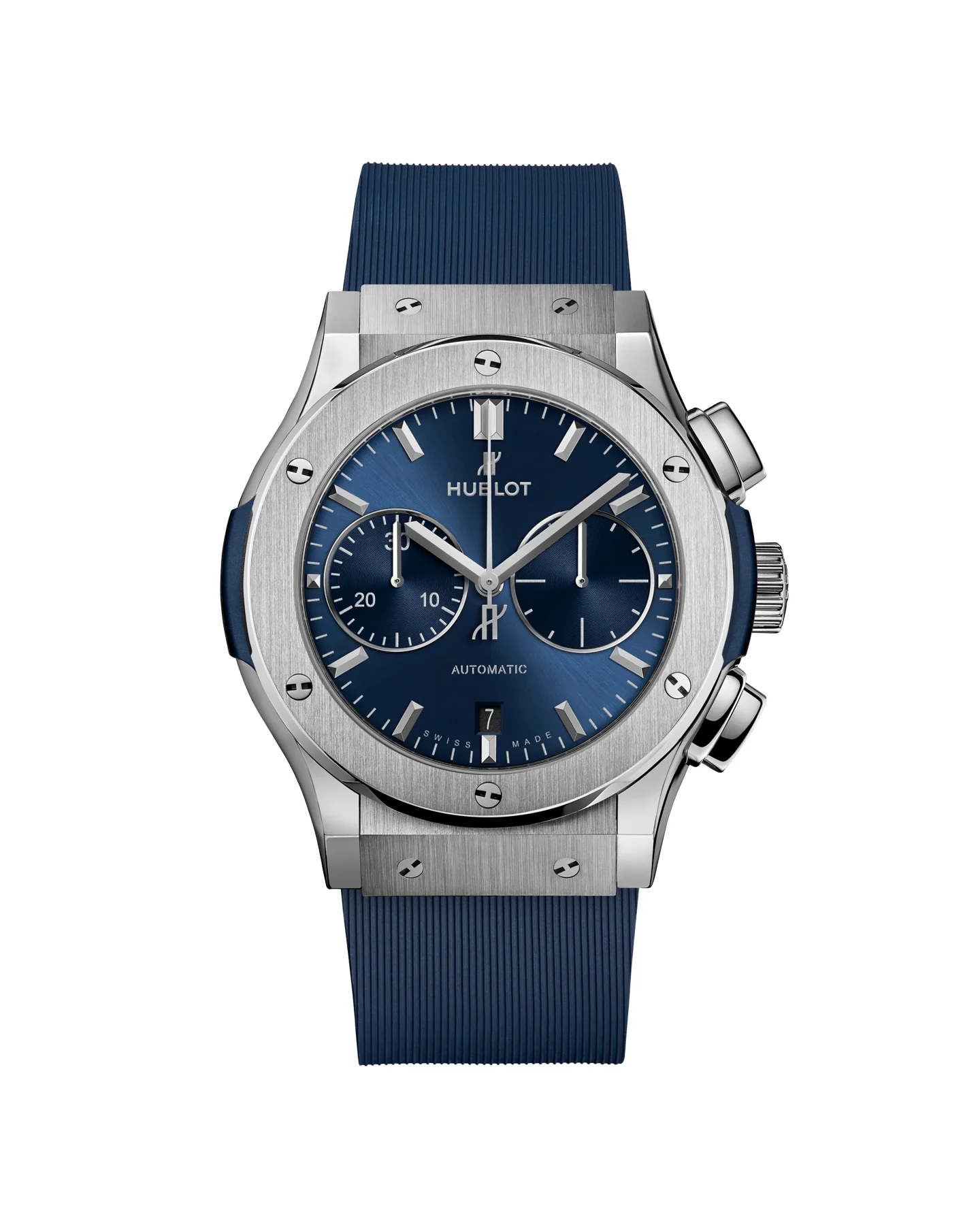 Classic Fusion Chronograph Titanium Blue