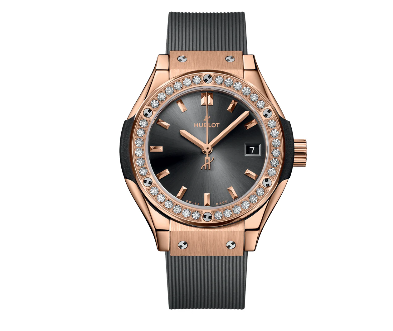 Classic Fusion Racing Grey King Gold Diamonds 29mm