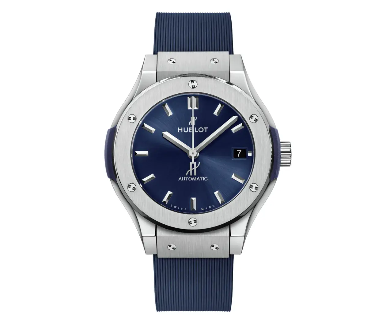 Classic Fusion Titanium Blue 38 mm