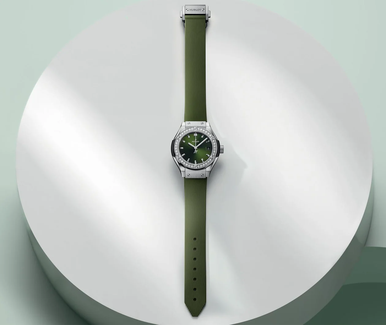 Classic Fusion Titanium Green Diamonds 29mm - Image 2