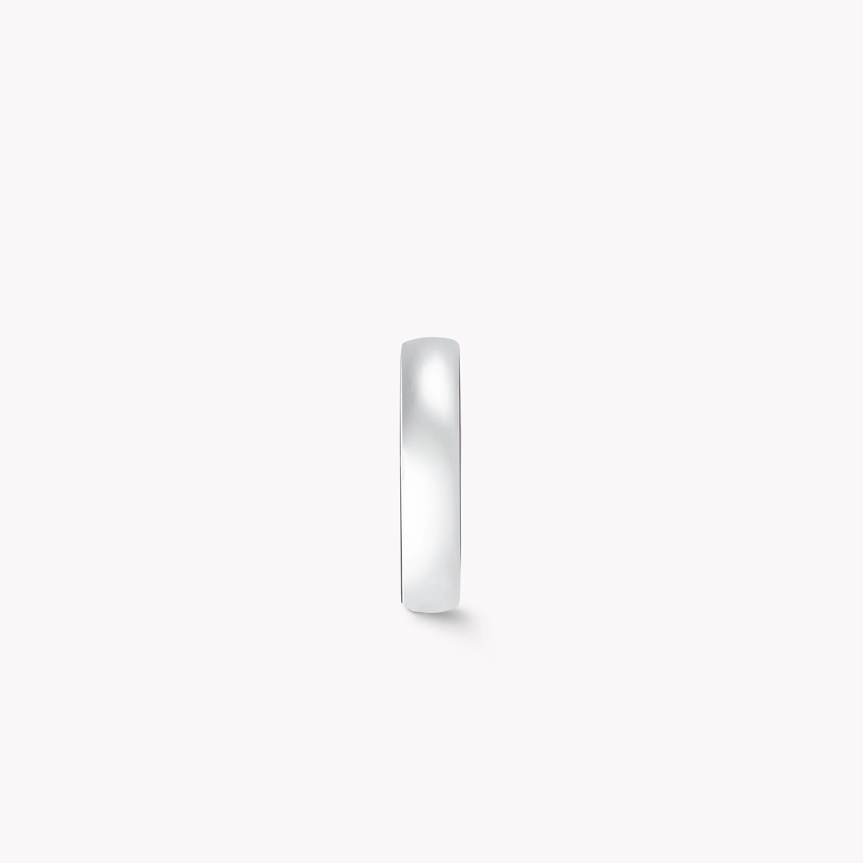 D Shape Wedding Band - Image 3