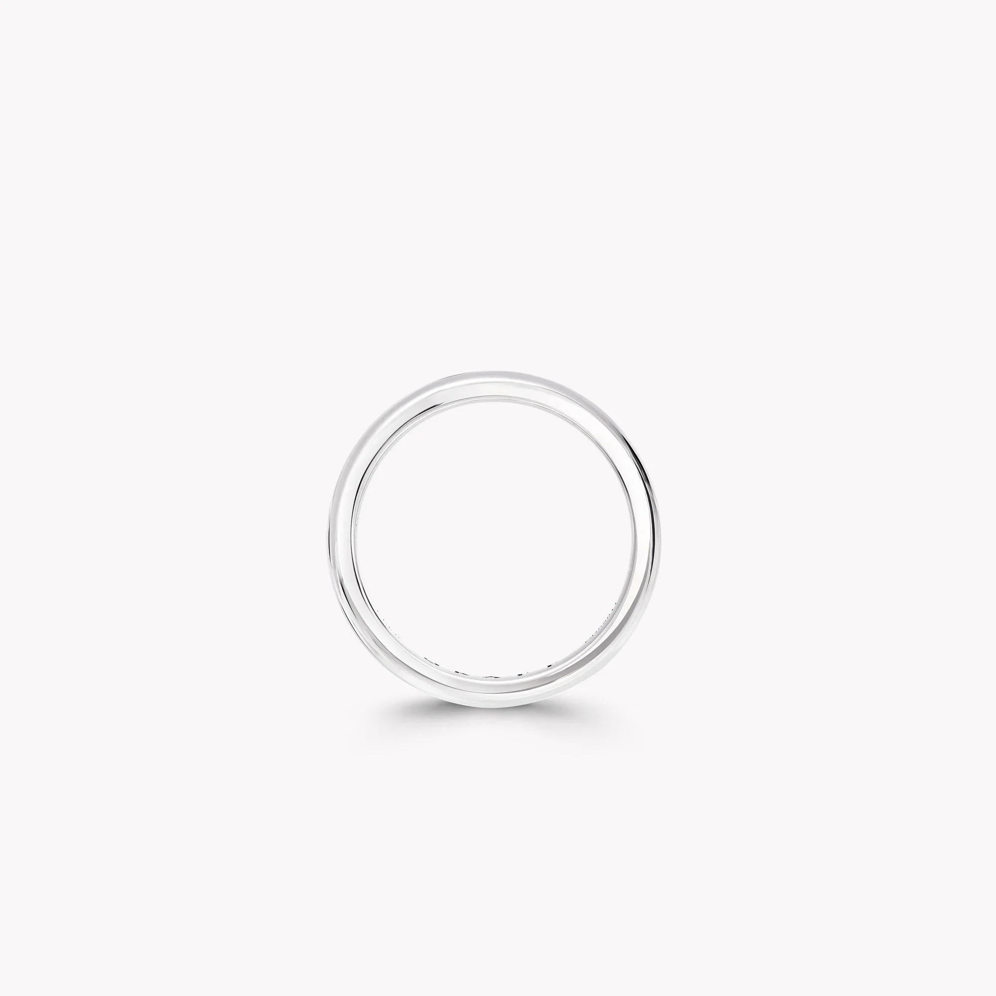 D Shape Wedding Band - Image 5