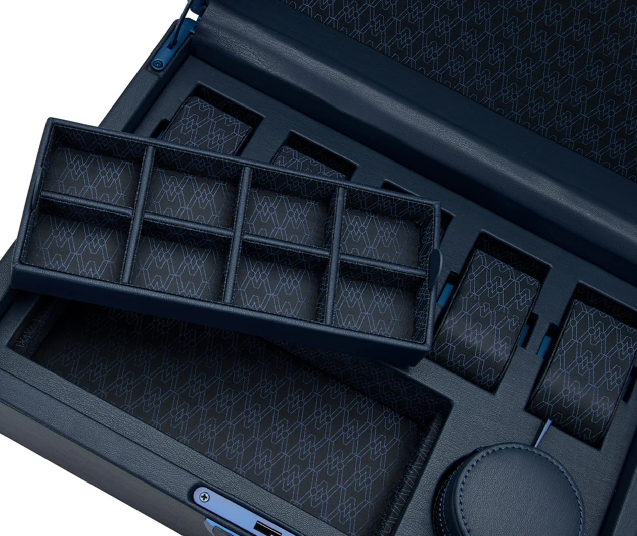 Earth 5 Piece Watch Box Blue - Image 5