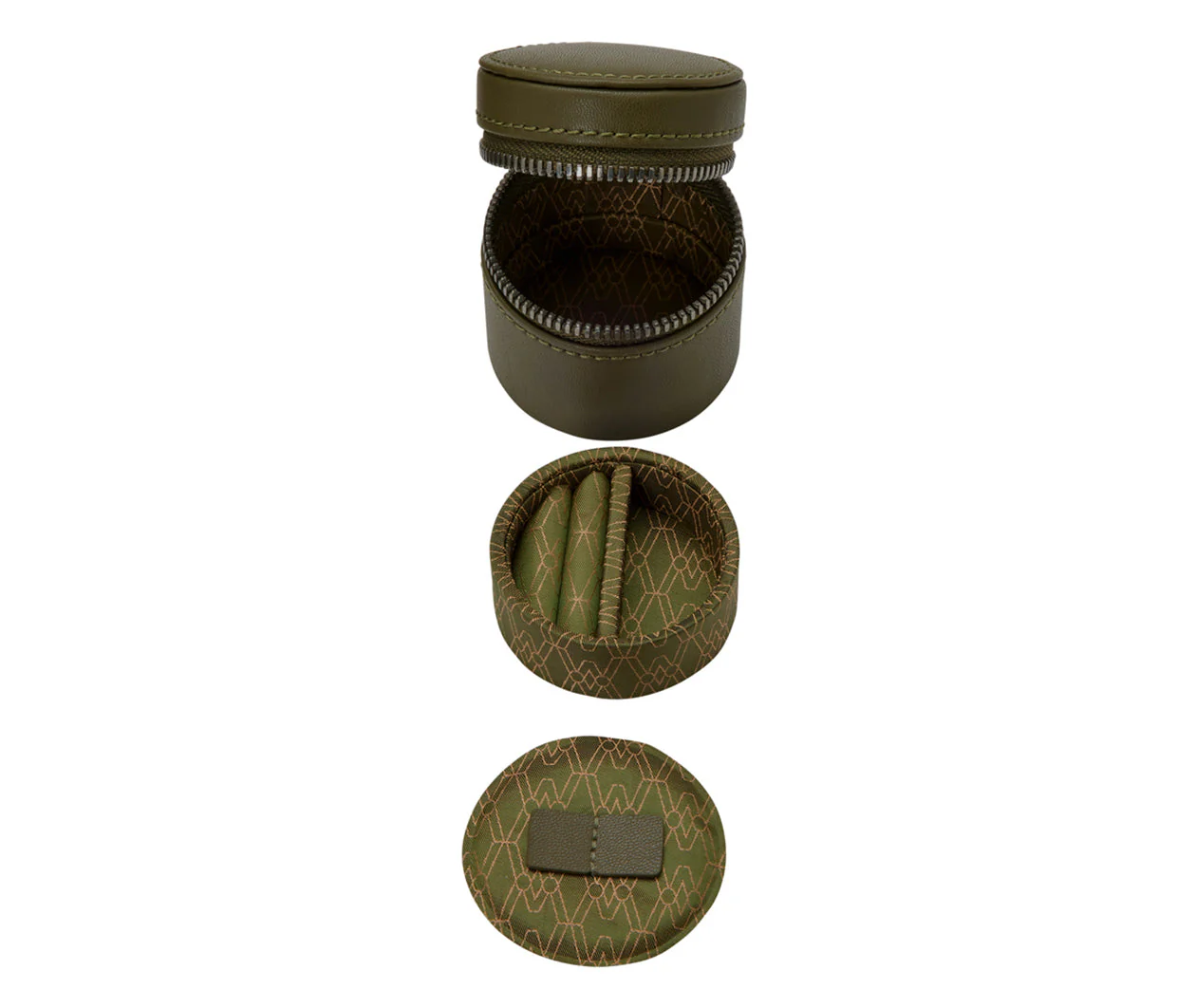 Earth 5 Piece Watch Box Olive - Image 6