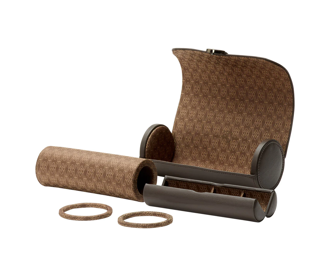 Earth Triple Watch Roll Coffee - Image 5