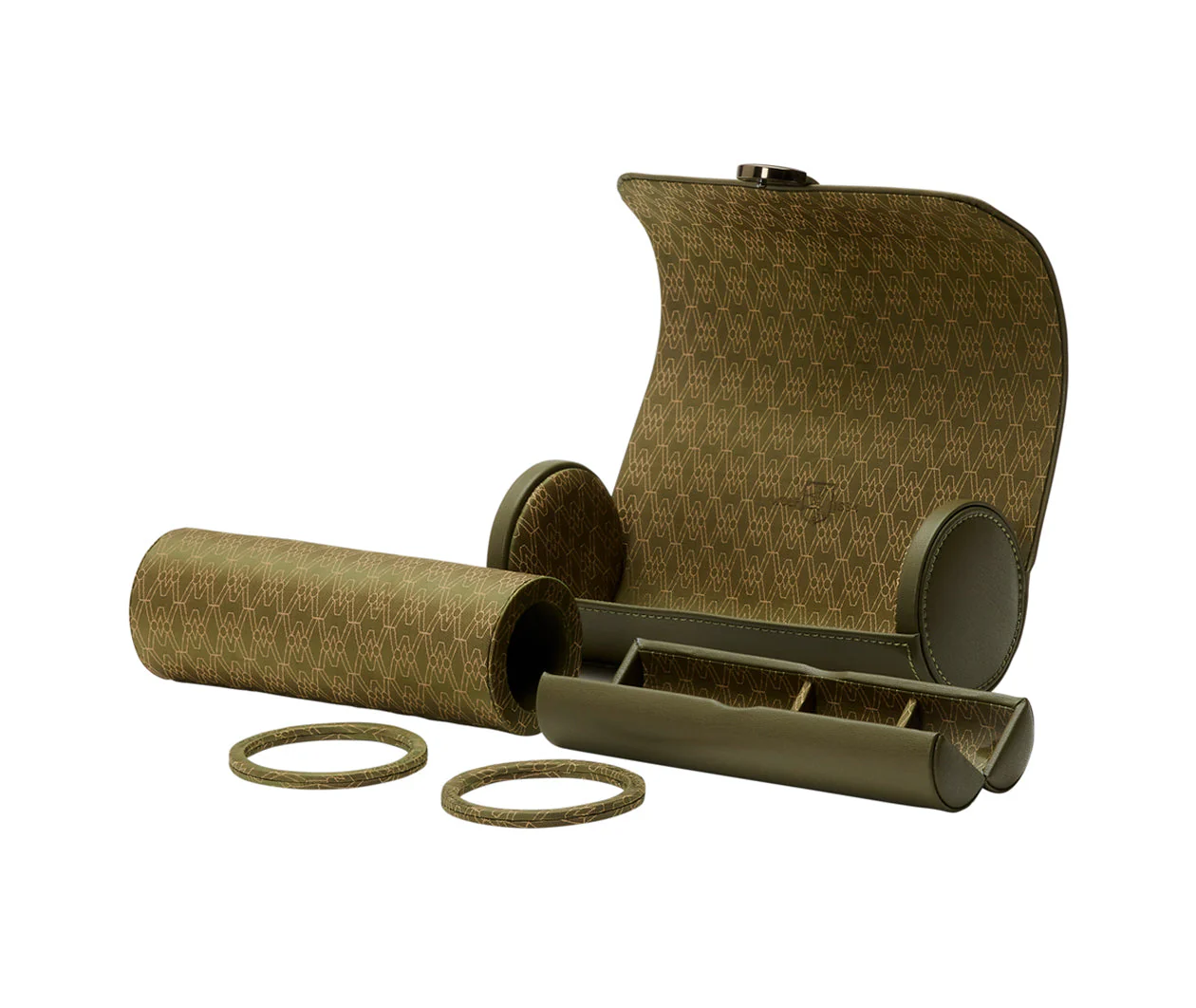 Earth Triple Watch Roll Olive - Image 5