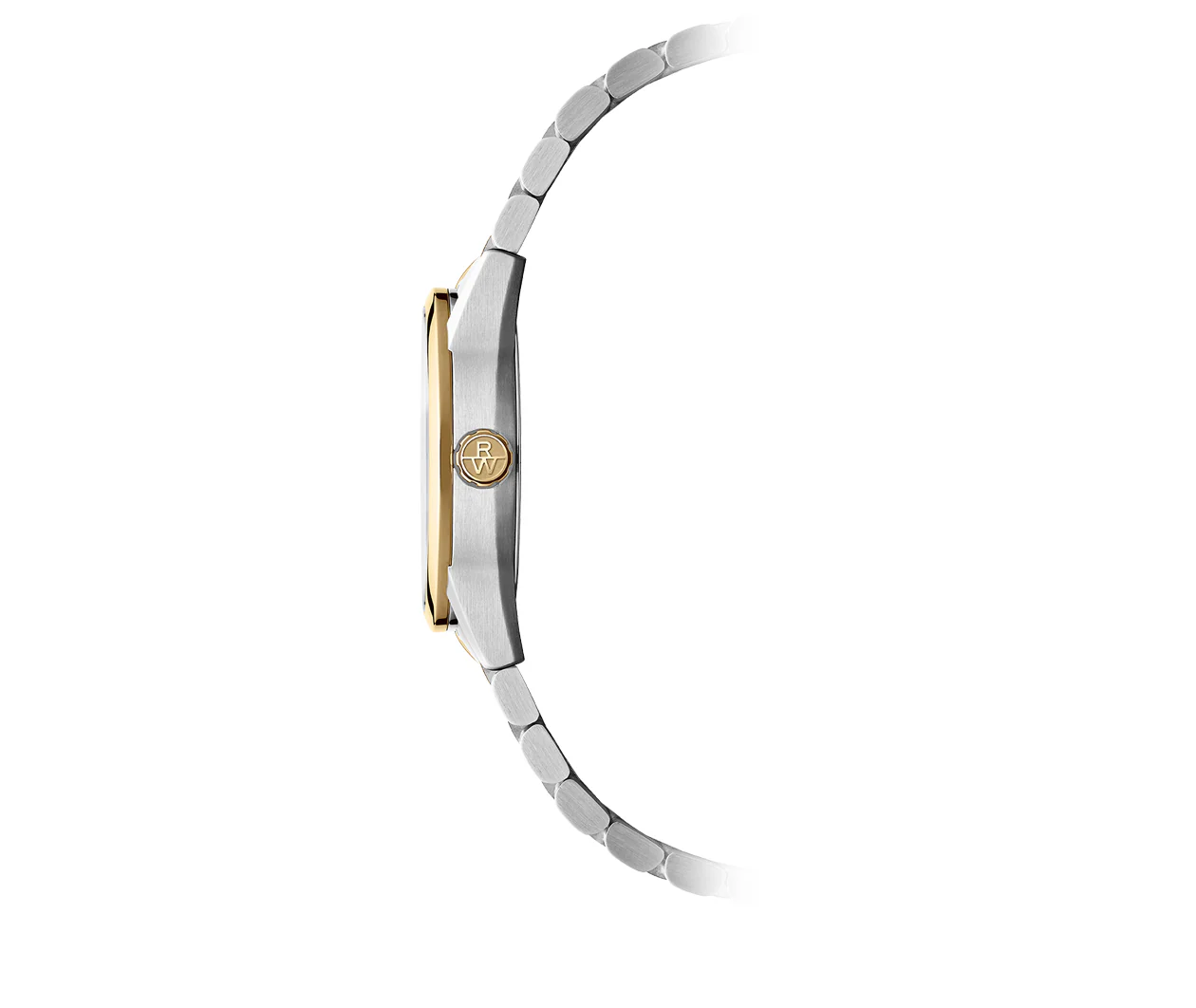 Freelancer Men's Automatic Blue Dial Stainless Steel Two-Tone Bracelet Watch - Image 3