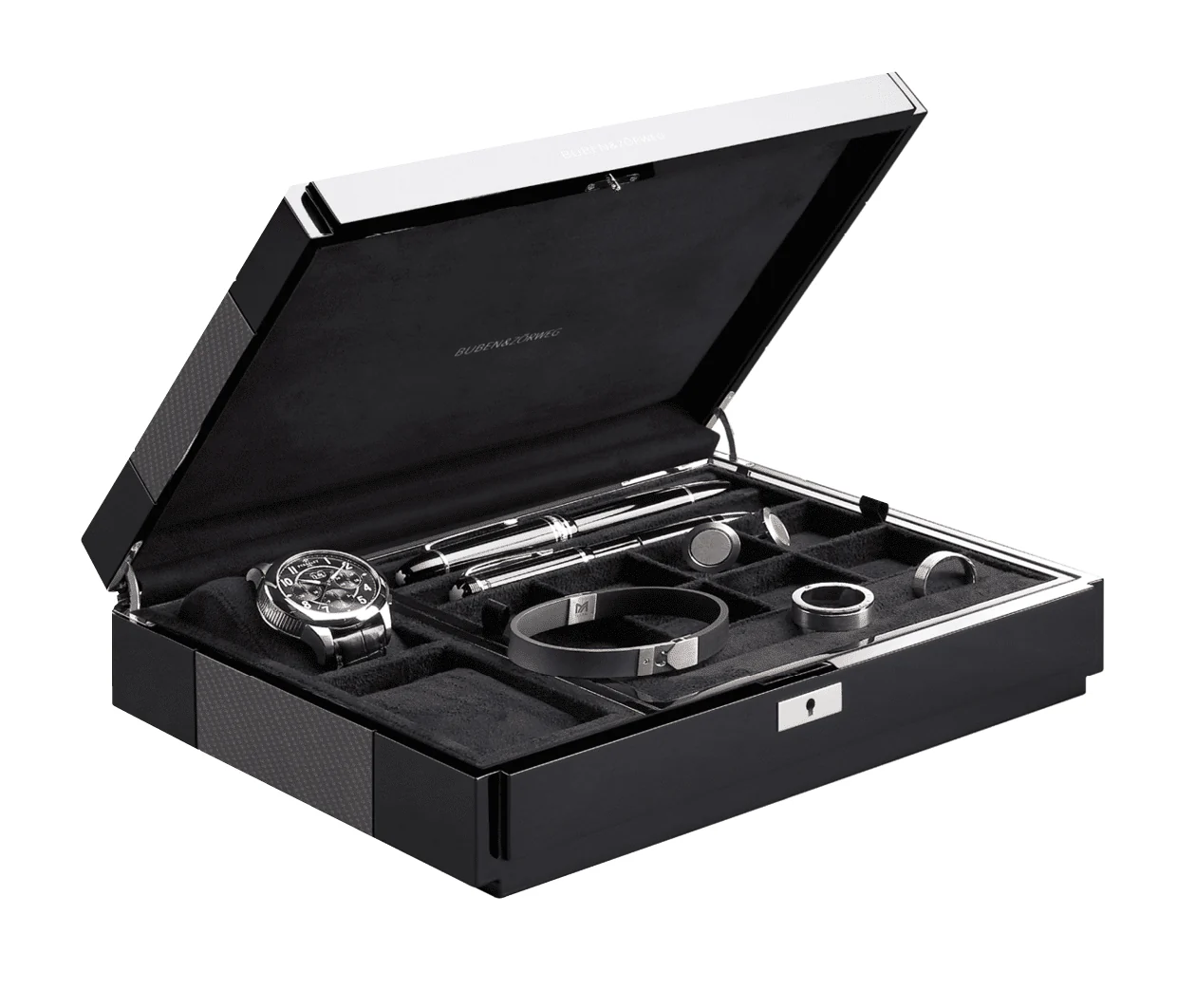 Gentleman Watch Box - Carbon - Image 2