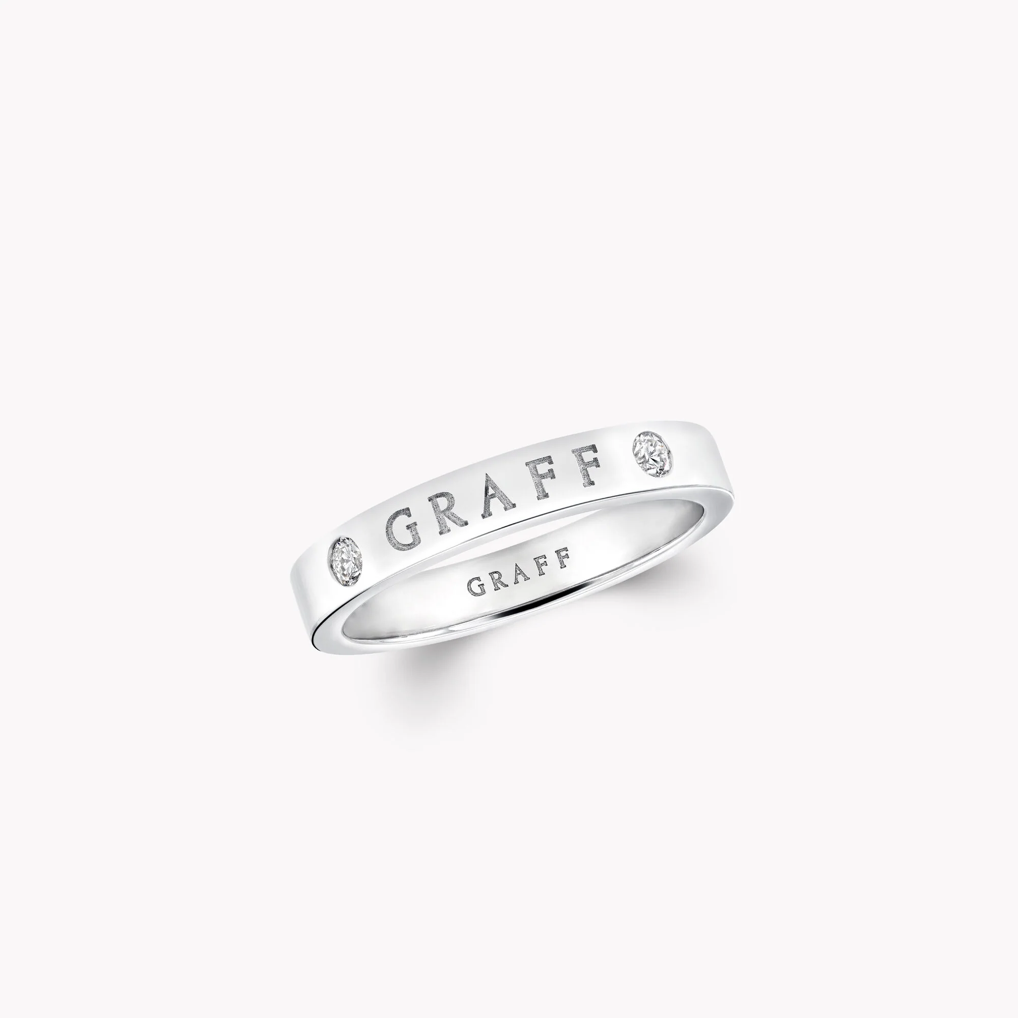 Graff Logo Diamond Band