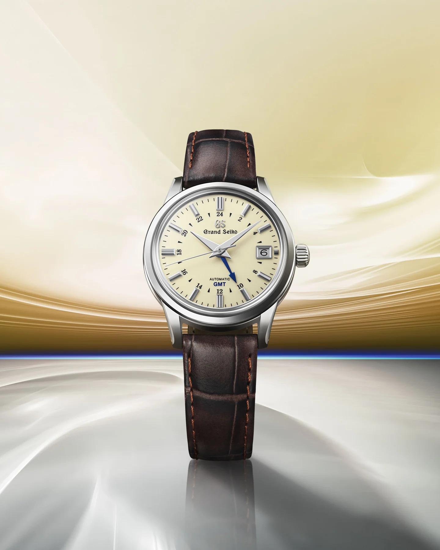 Grand Seiko Elegance Automatic G.M.T SBGM221 - Image 2