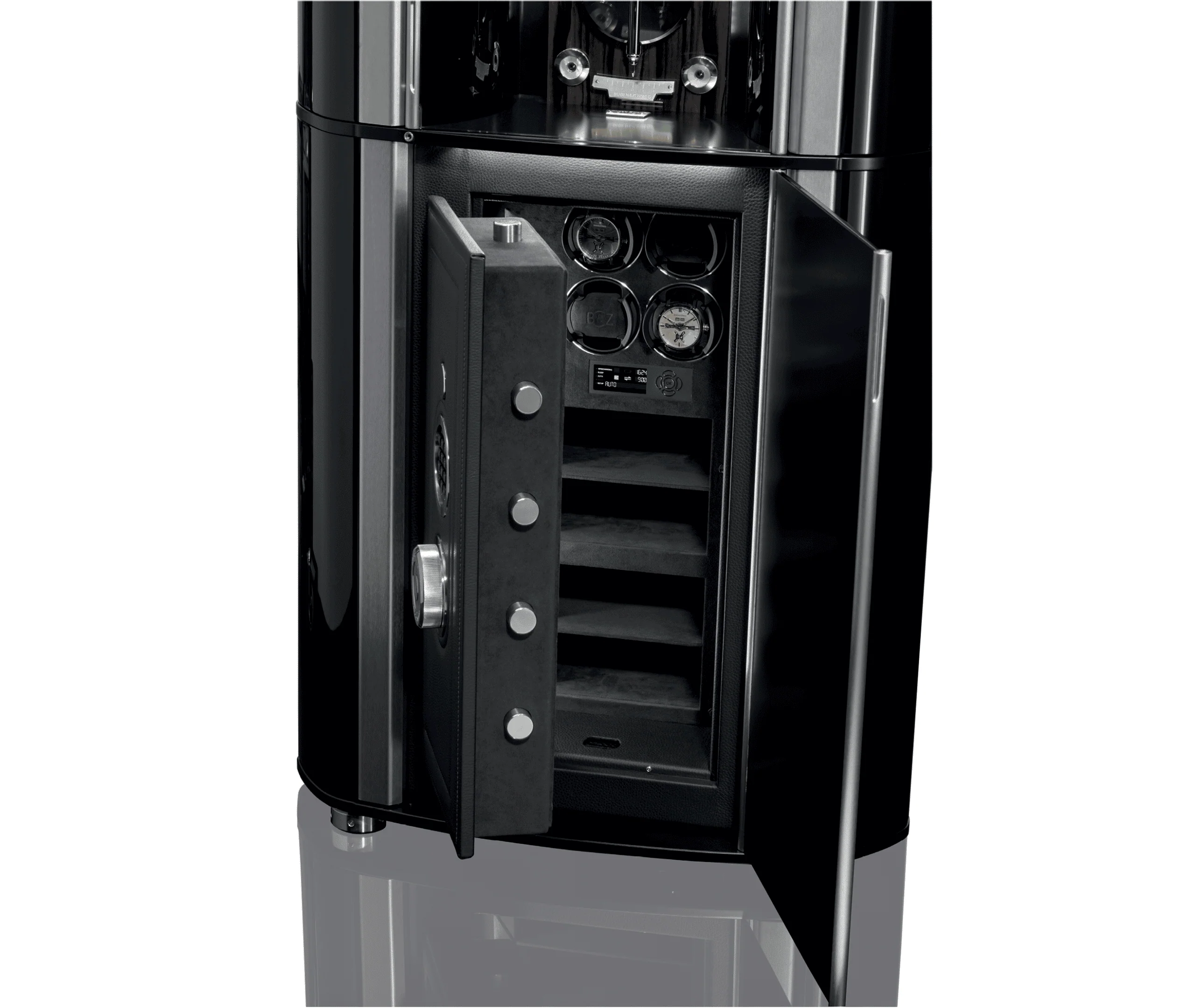 Grande Infinity Alpha 01 Pendulum Clock - Burlwood - Image 7