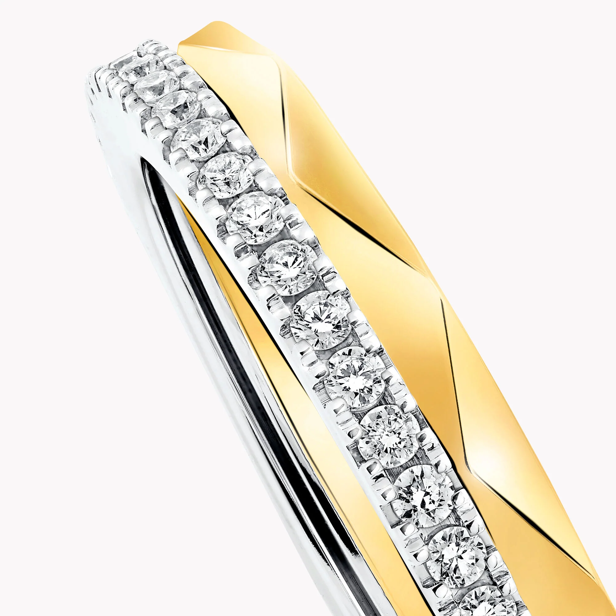 Laurence Graff Signature Diamond and Gold Band - Image 3