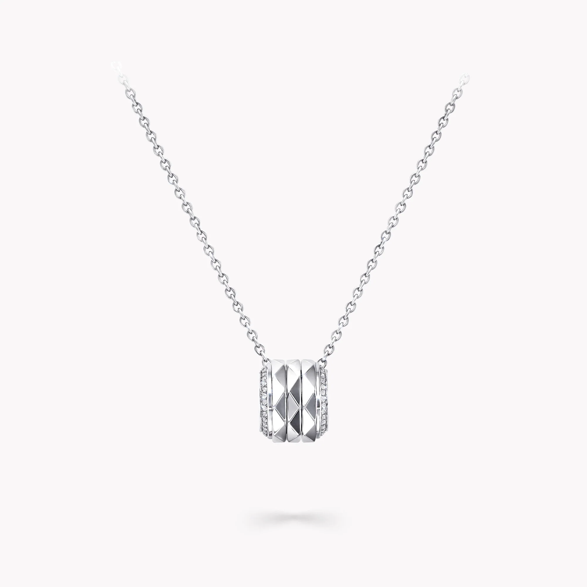 Laurence Graff Signature Triple Spinning Diamond Pendant