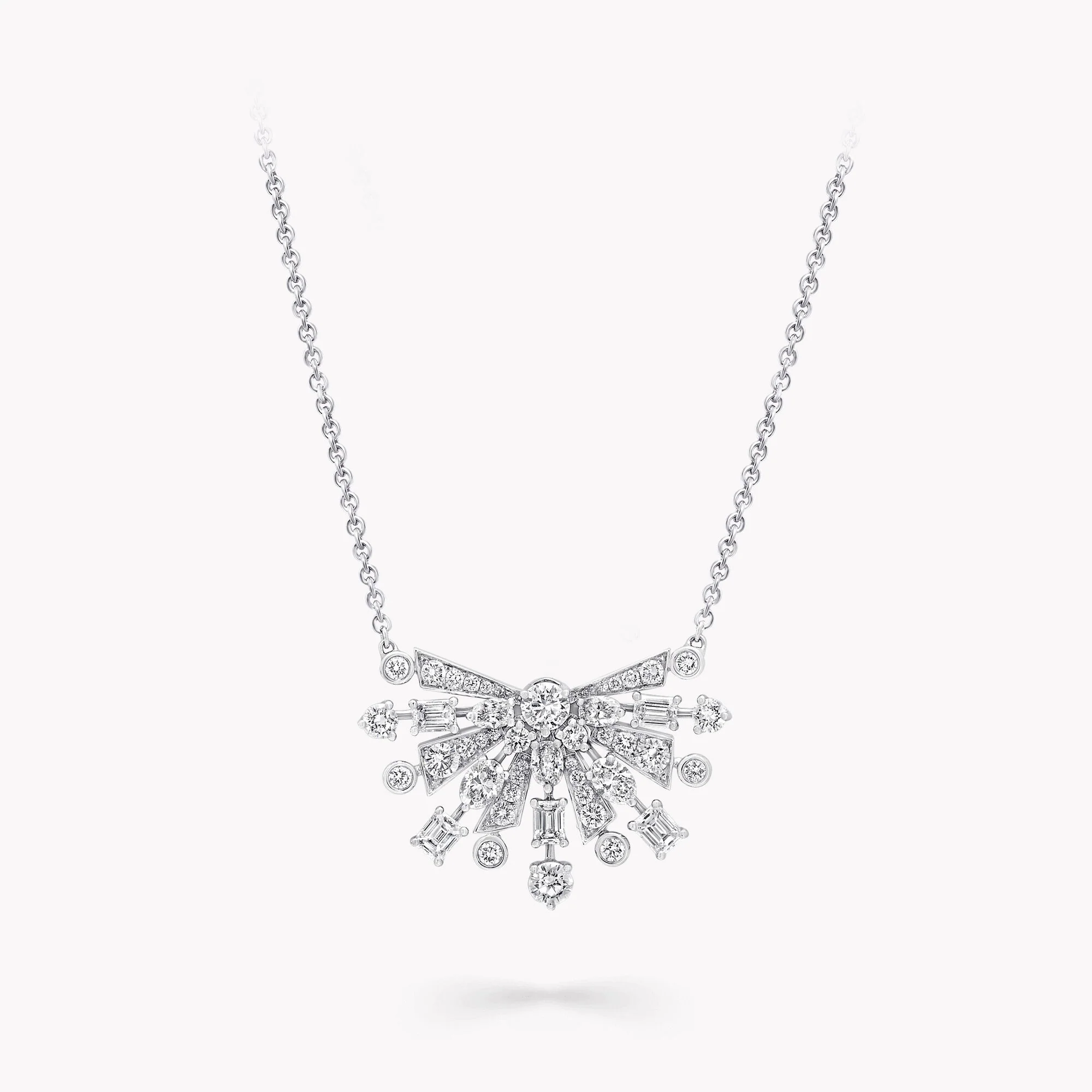 New Dawn Multi-Shape Diamond Pendant