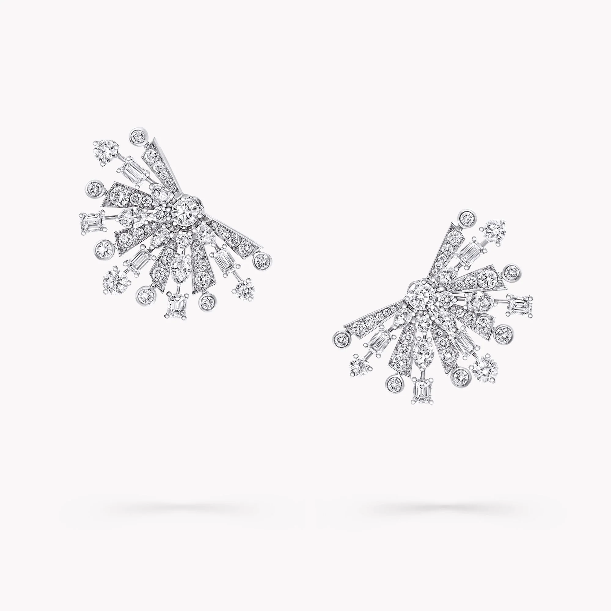 New Dawn Multi-Shape Diamond Stud Earrings