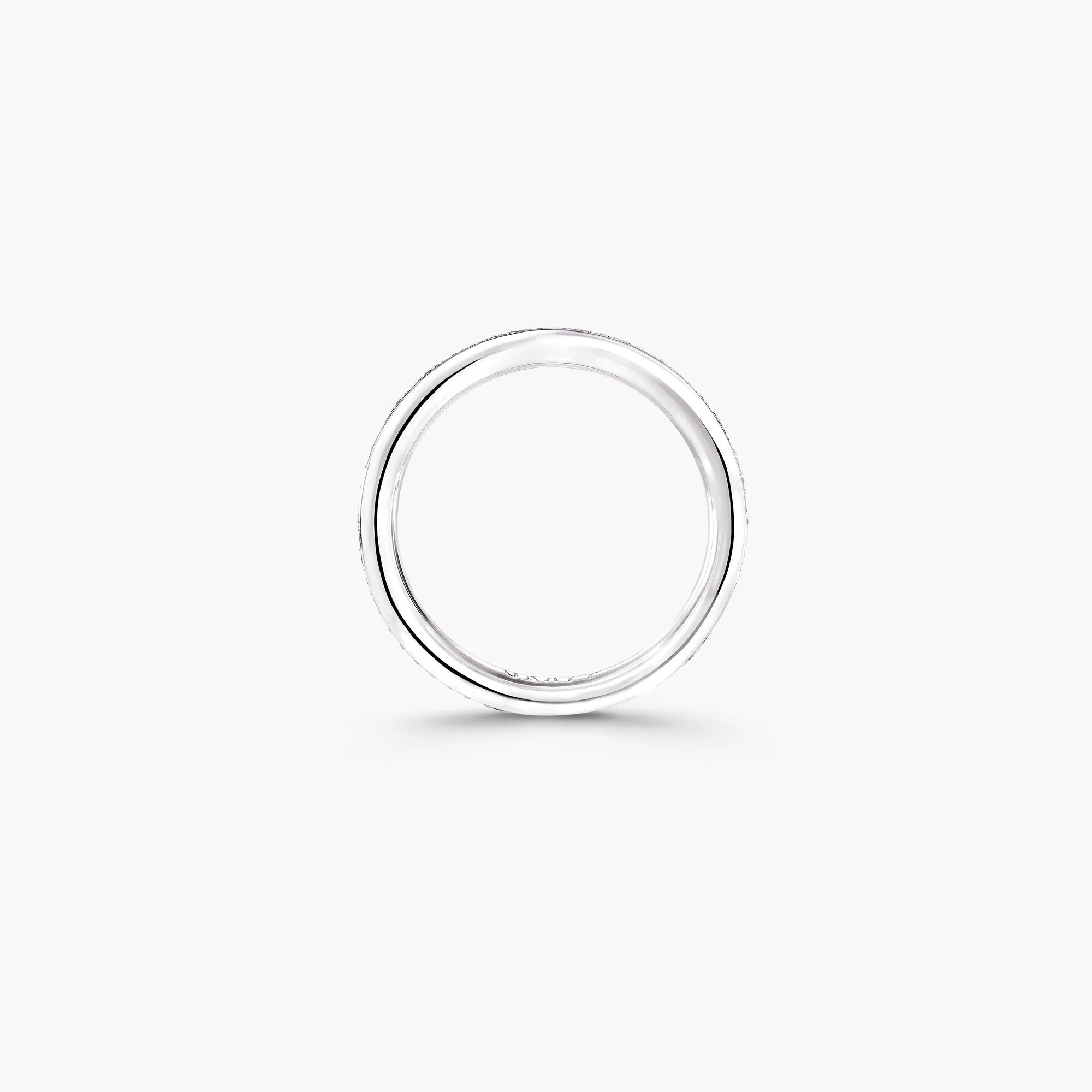 Round Diamond Wedding Band - Image 5