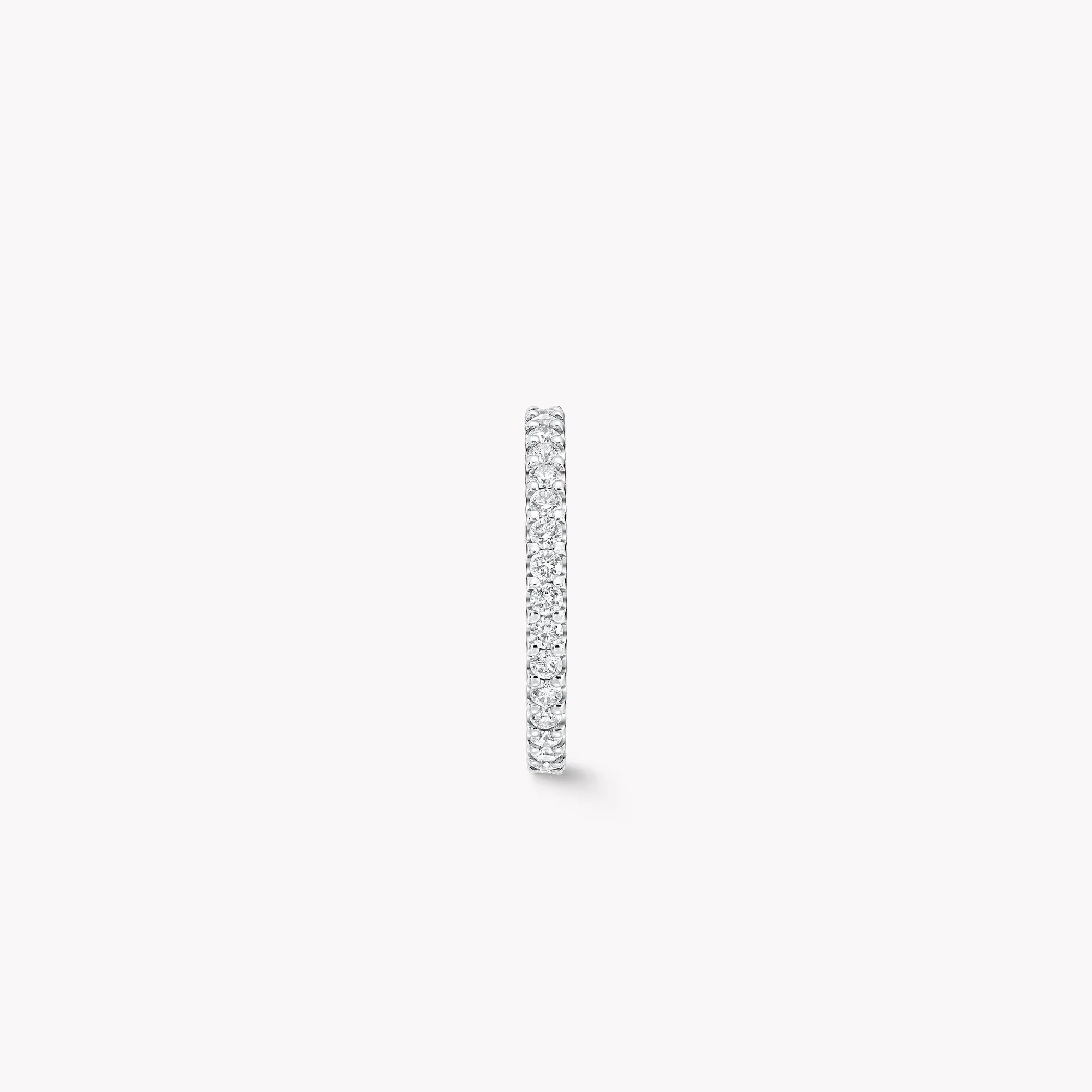 Round Diamond Wedding Band - Image 3