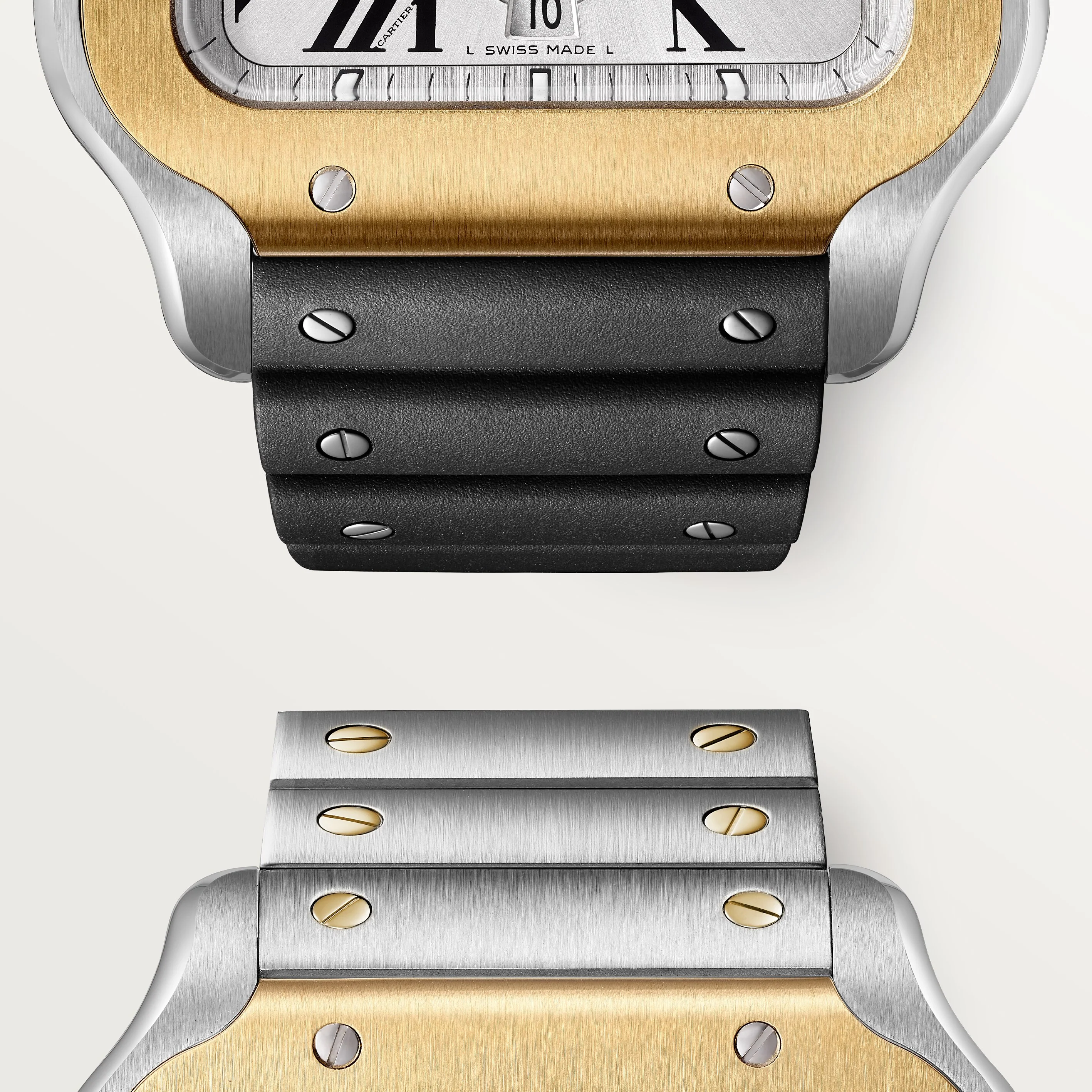 Santos de Cartier Chronograph watch - Image 4