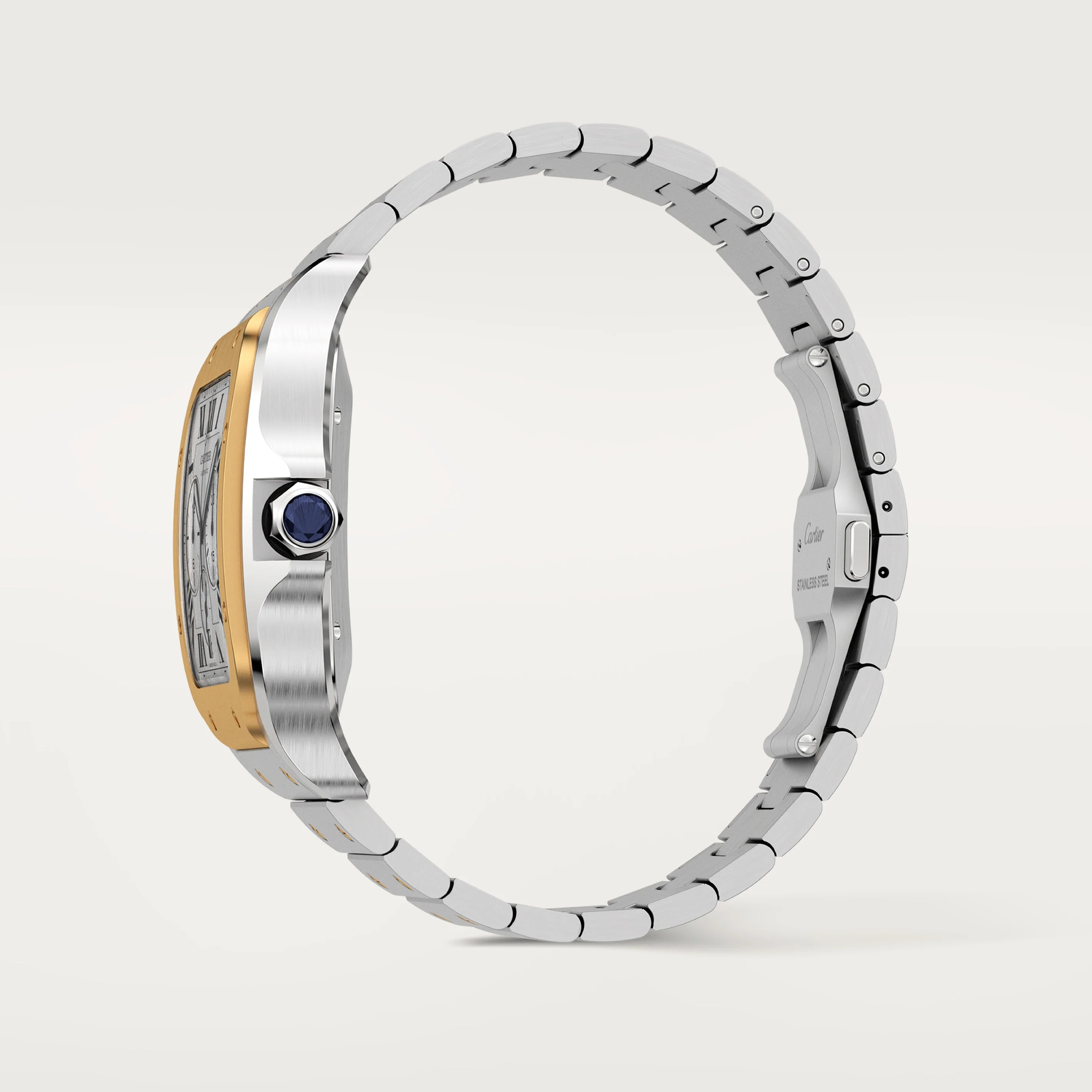 Santos de Cartier Chronograph watch - Image 6