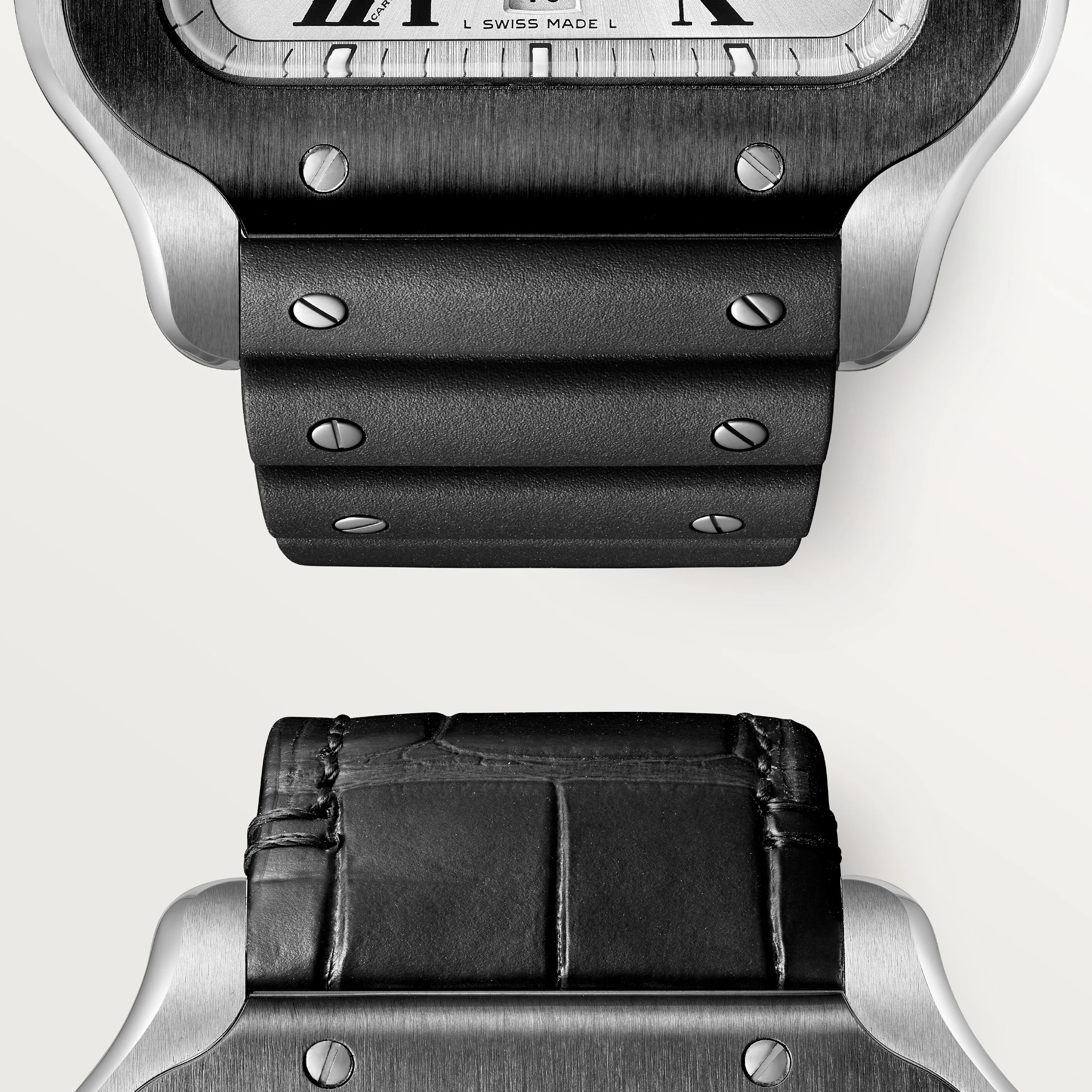 Santos de Cartier Chronograph watch - Image 6