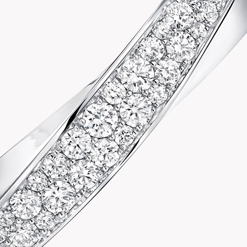 Spiral Diamond Bangle - Image 3