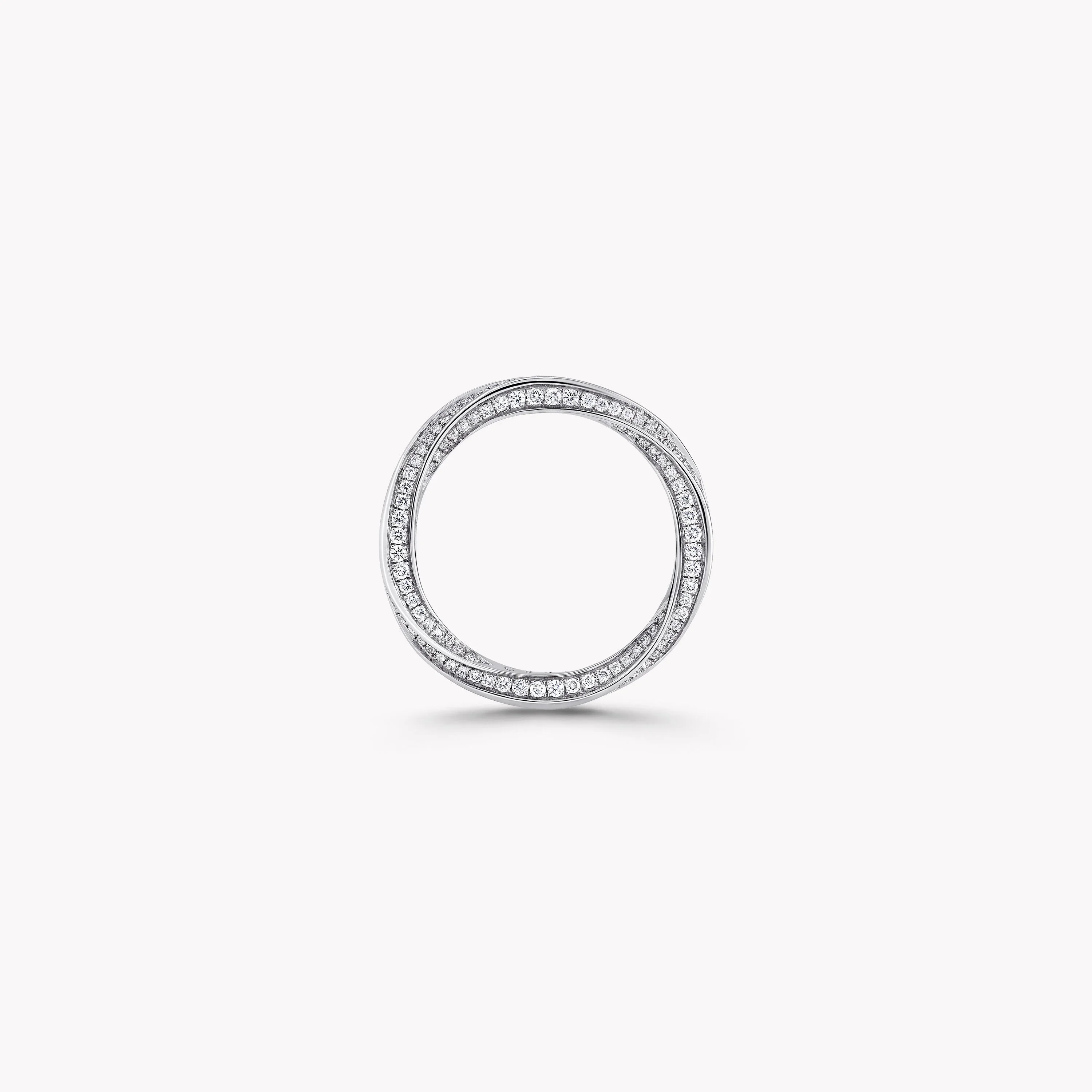 Spiral Pavé Diamond Band - Image 5