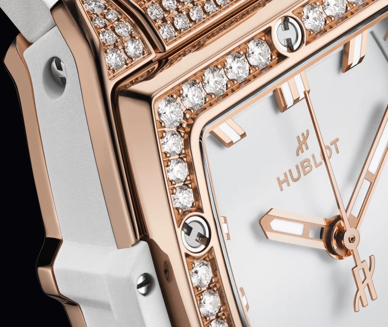 Spirit of Big Bang King Gold White Pavé 32mm - Image 2