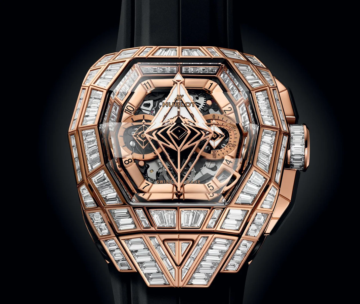 Spirit of Big Bang Sang Bleu High Jewellery King Gold 42mm - Image 5