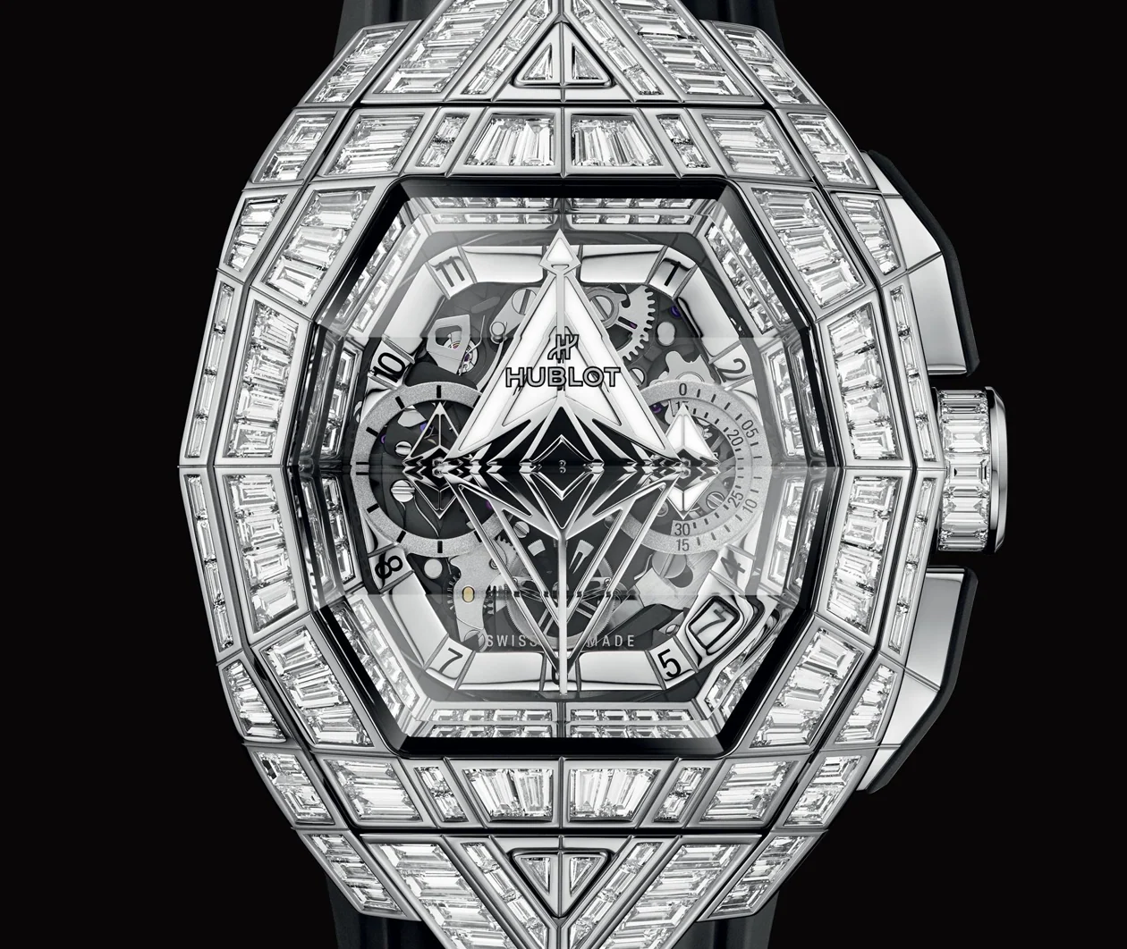 Spirit of Big Bang Sang Bleu High Jewellery White Gold 42mm - Image 5
