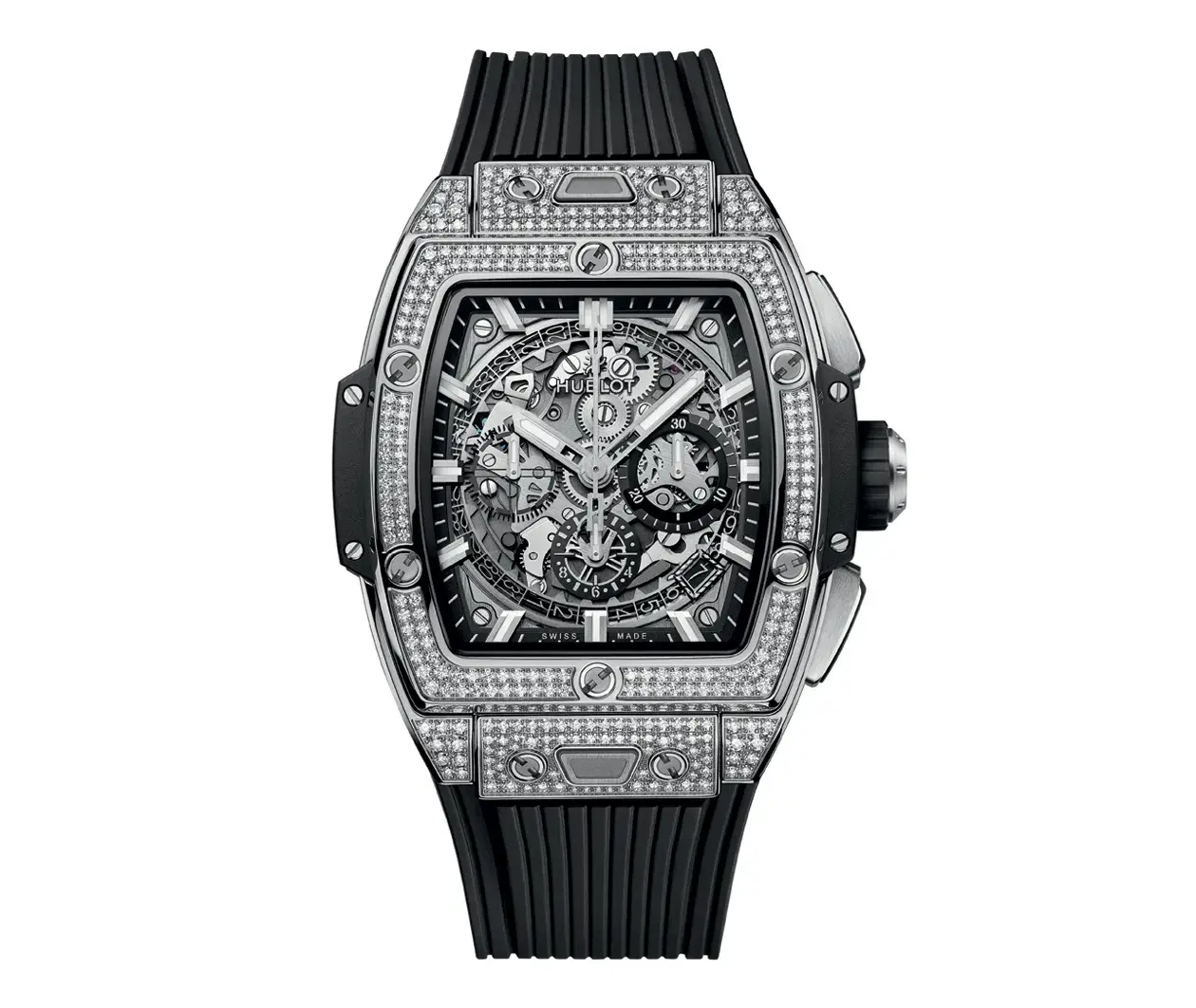 Spirit Of Big Bang Titanium Pavé 42 mm