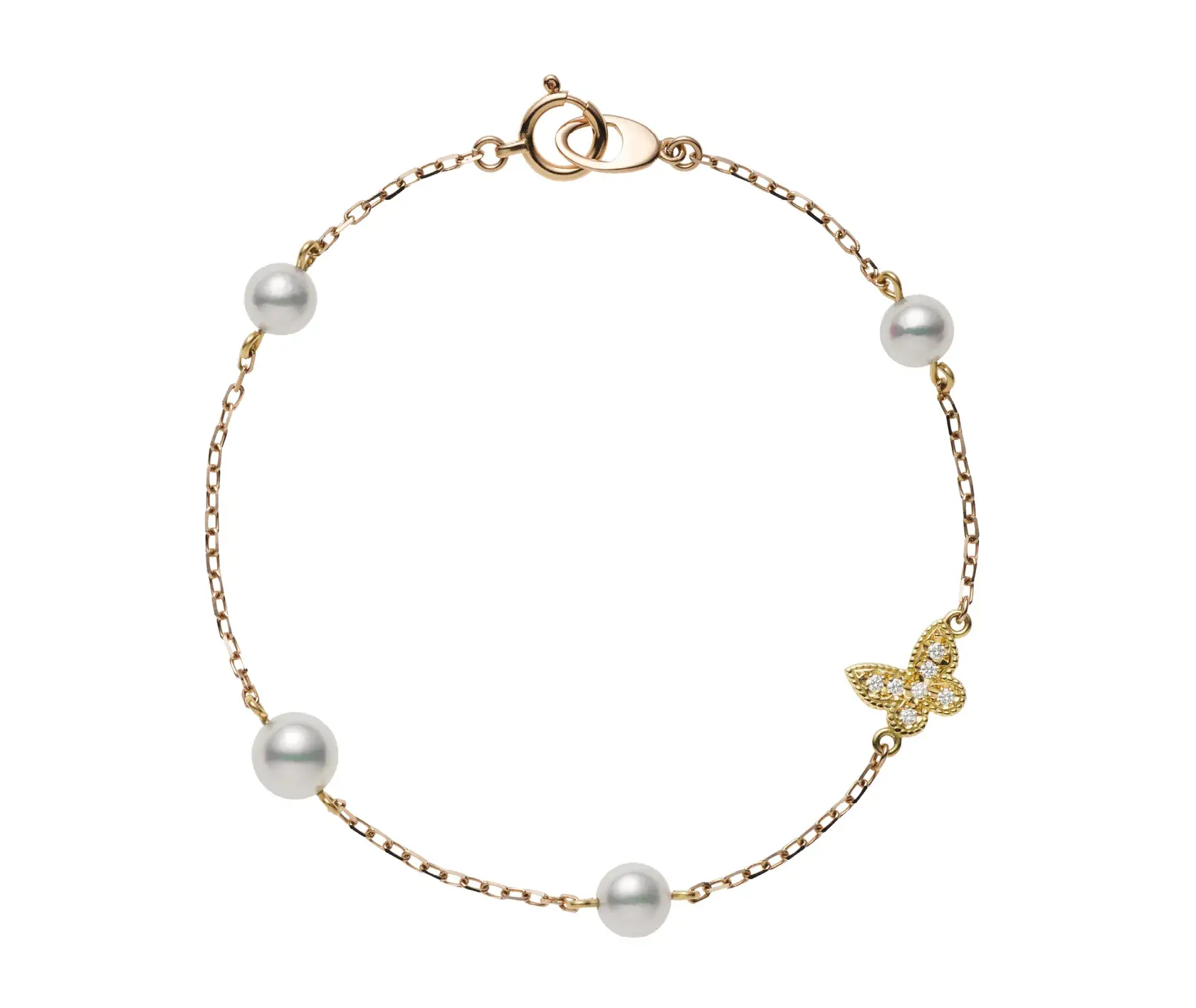 Station Akoya Cultured Pearl Bracelet