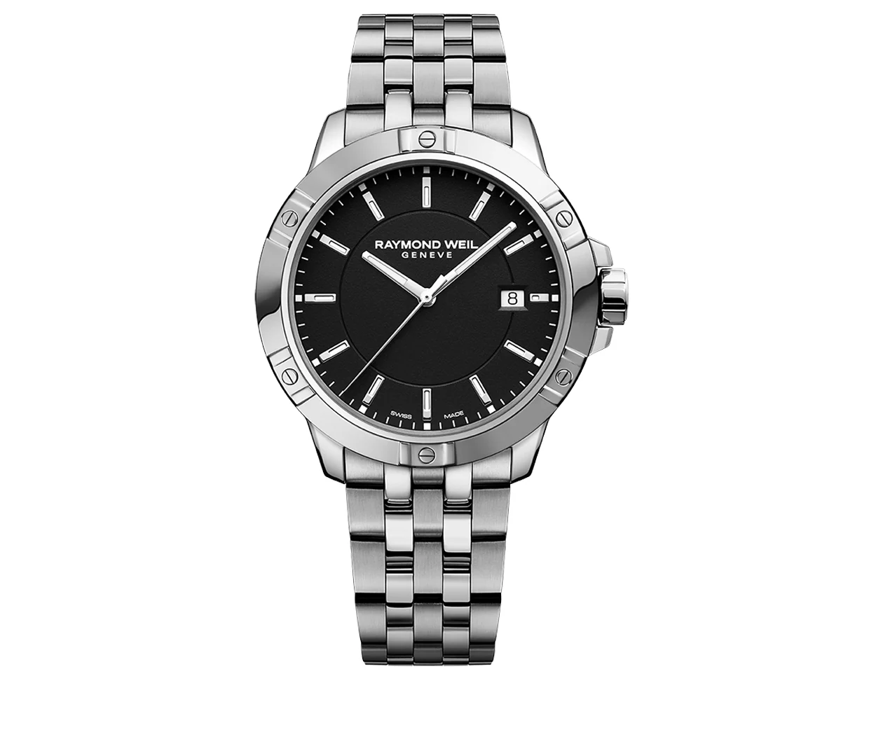 Tango Classic Men's Quartz Black Dial Bracelet Watch