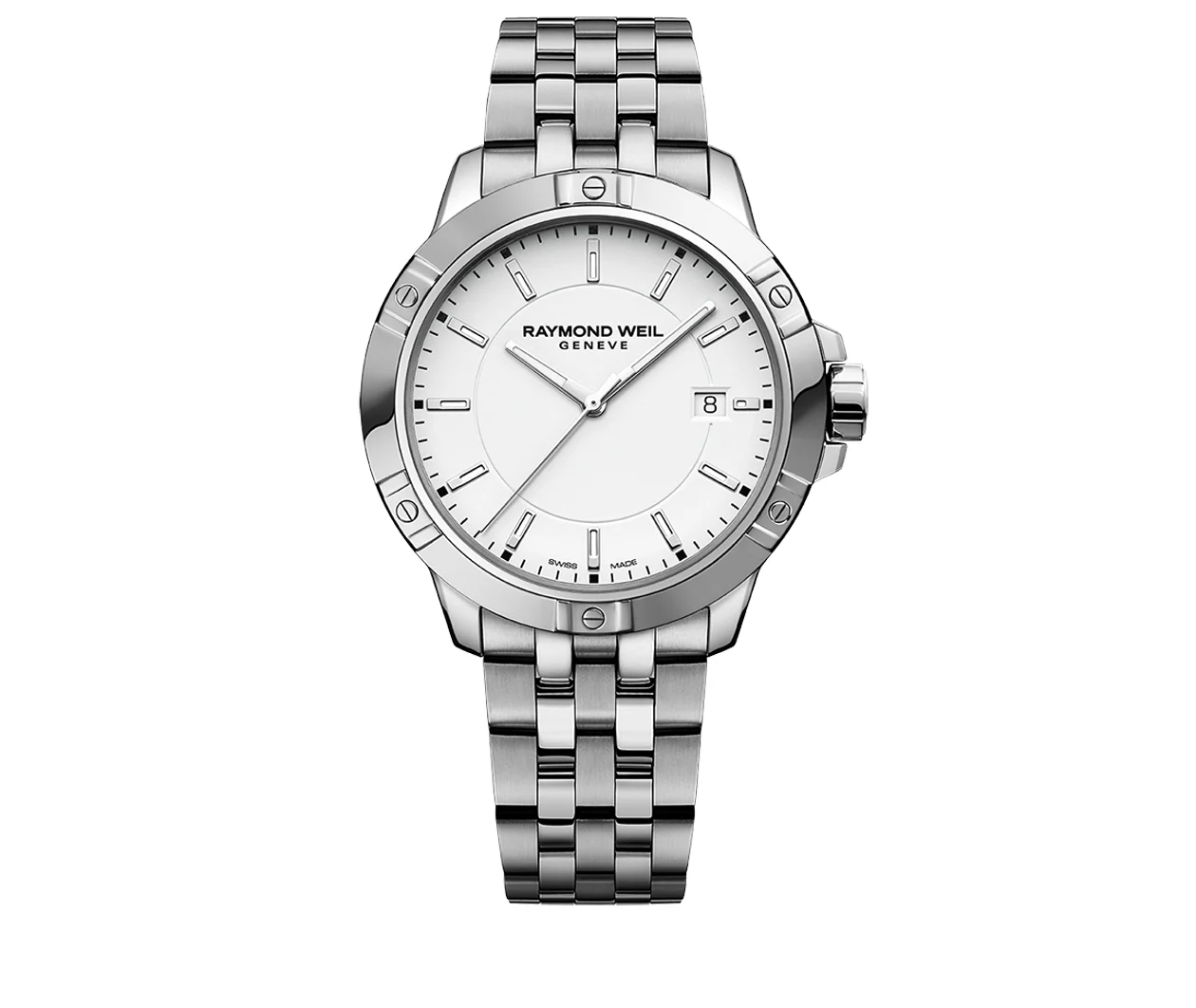 Tango Classic Men's Quartz White Dial Bracelet Watch