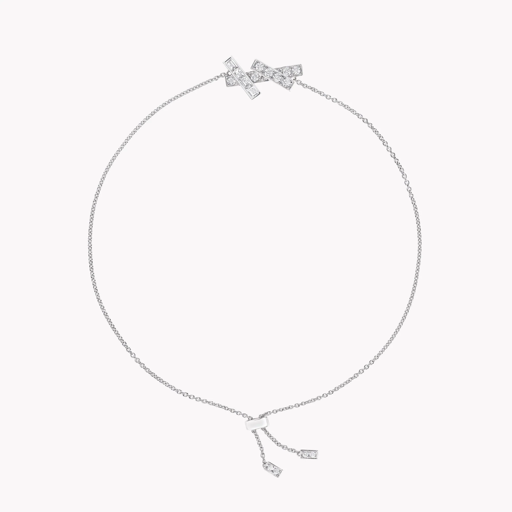 Threads Diamond Mini Bracelet