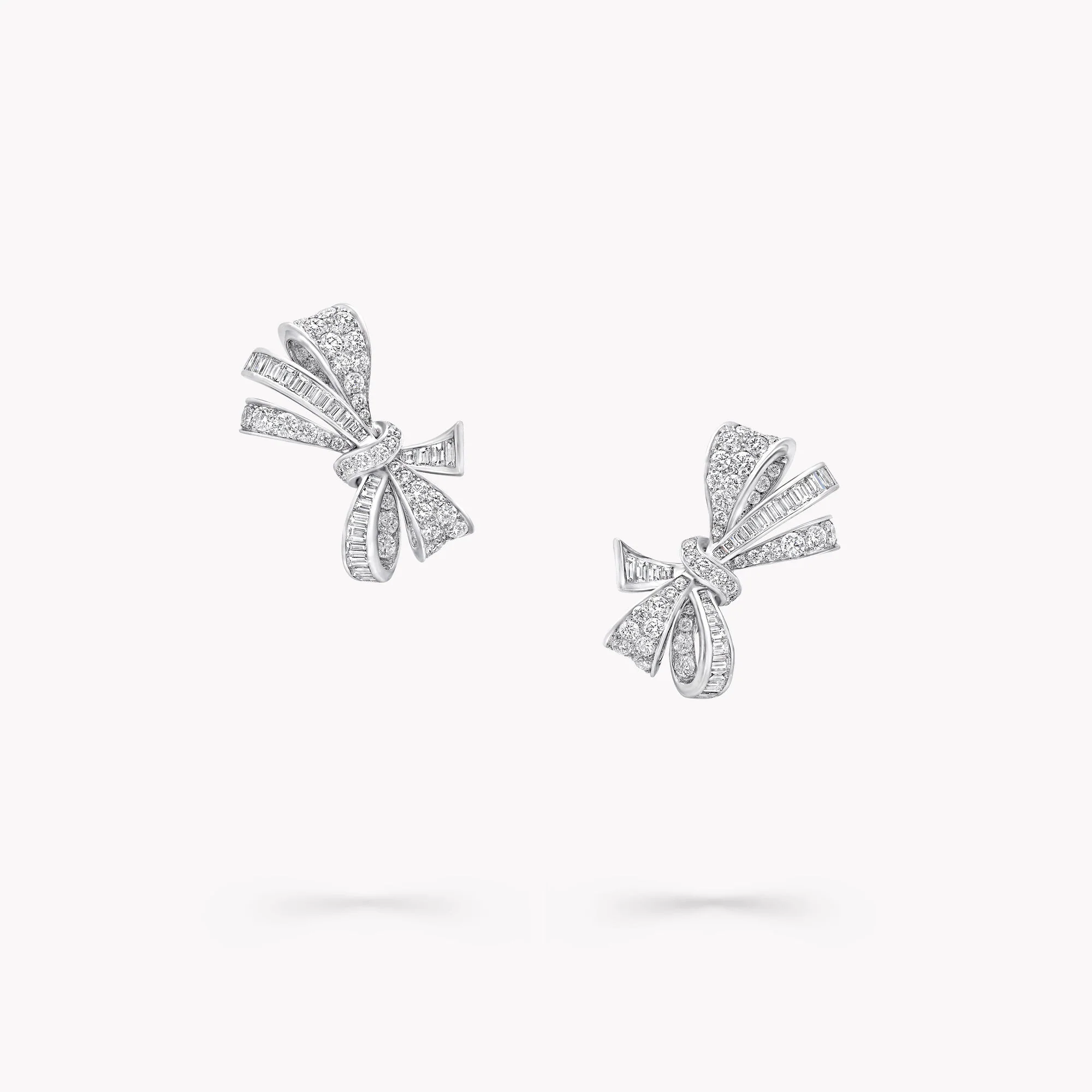 Tilda's Bow Classic Diamond Stud Earrings