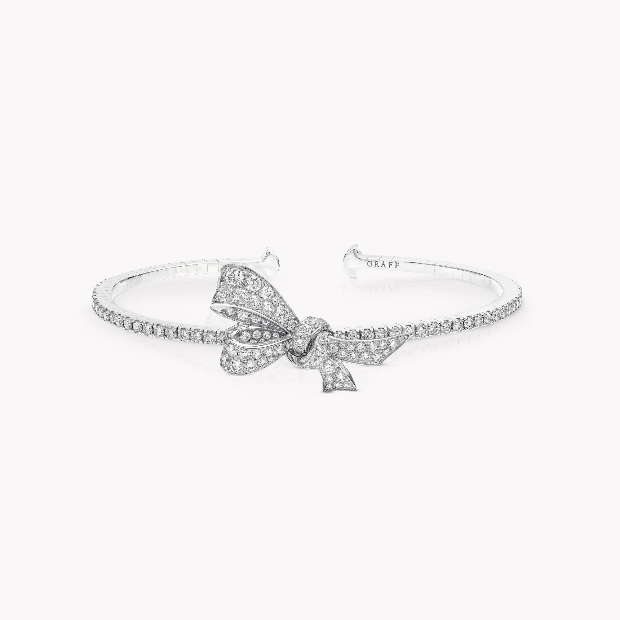 Tilda’s Bow Diamond Bangle