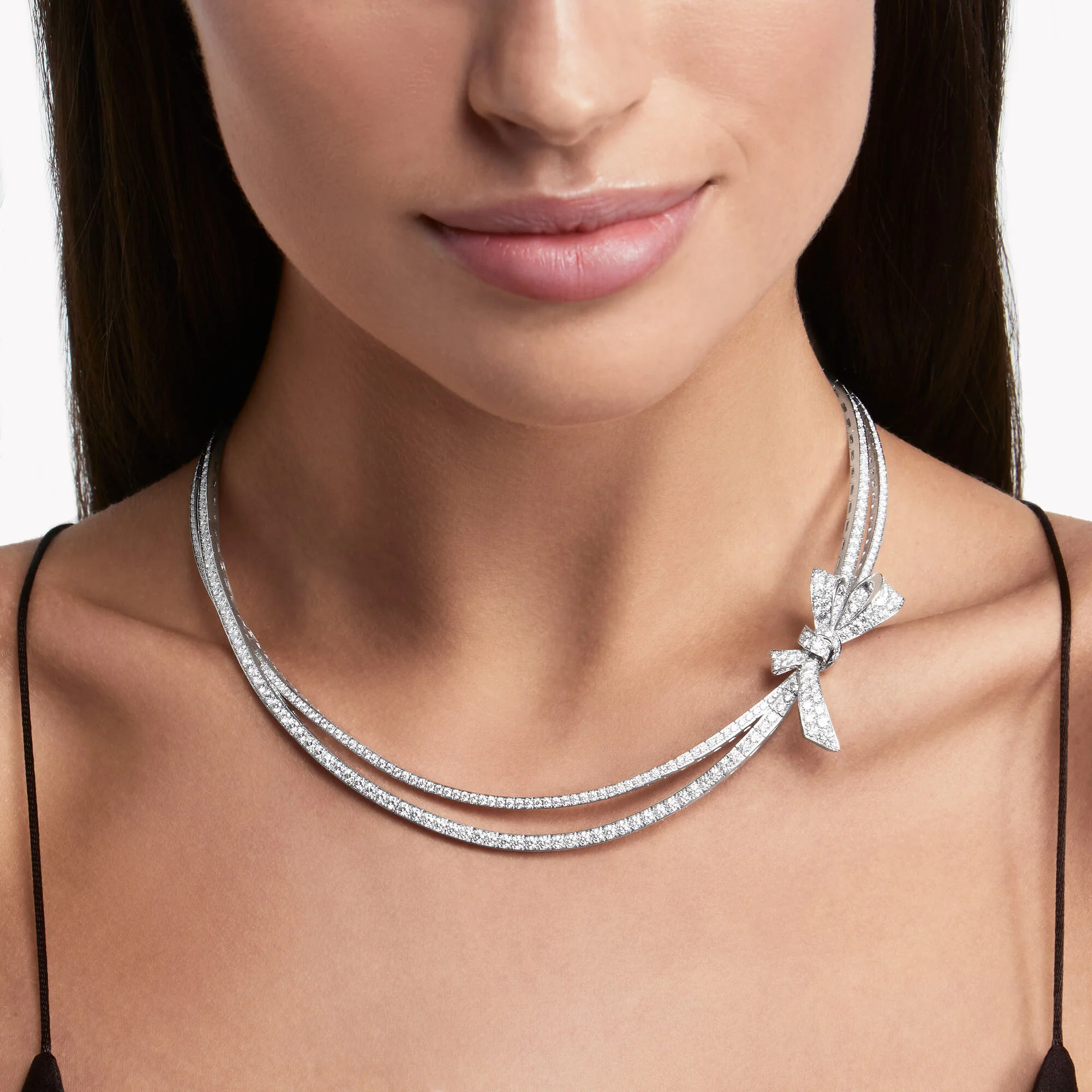 Tilda’s Bow Diamond Necklace - Image 2
