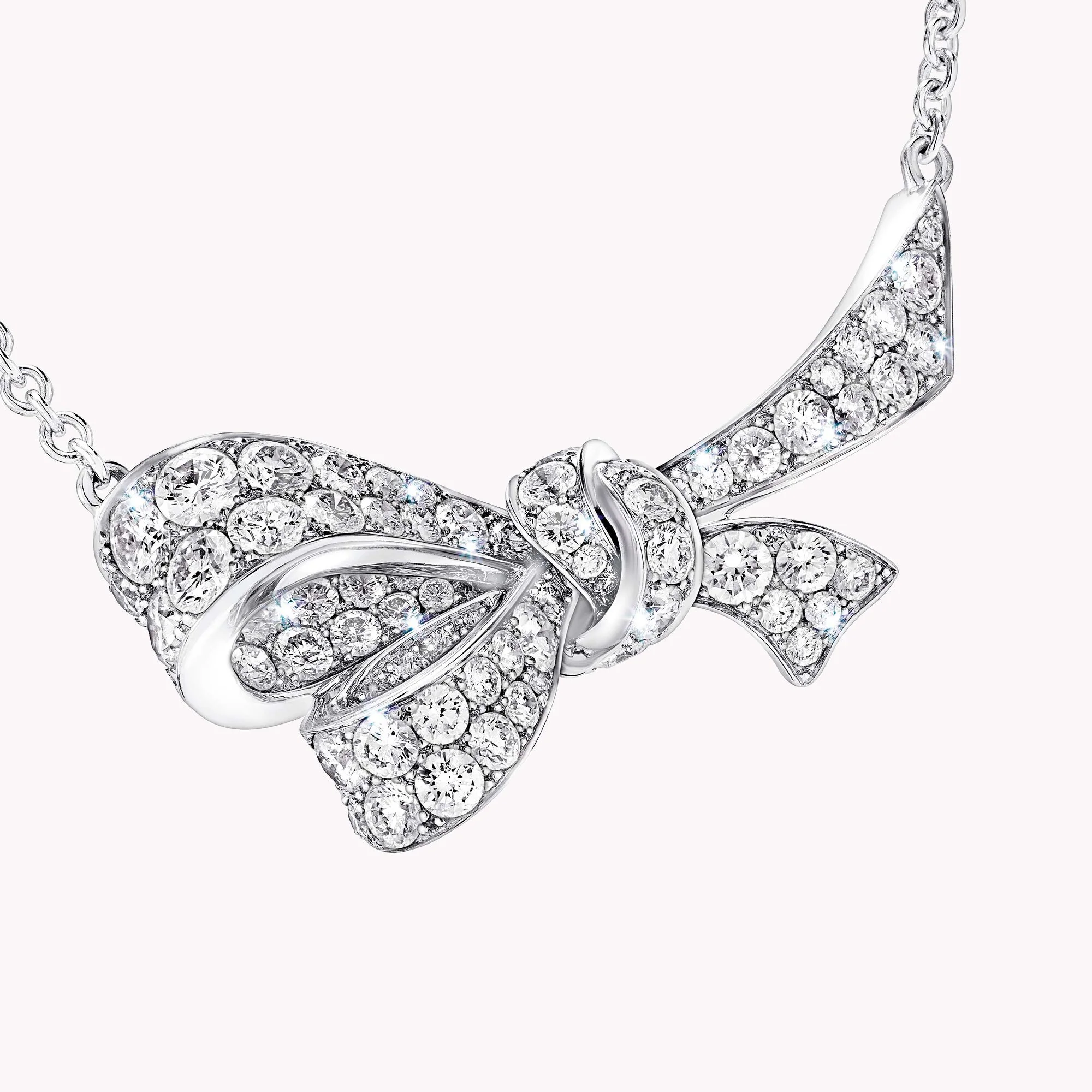 Tilda's Bow Diamond Pendant - Image 3