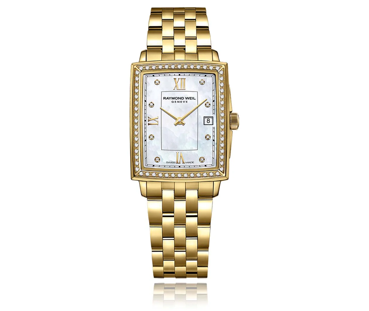Toccata Ladies 68 Diamonds Gold Quartz Watch